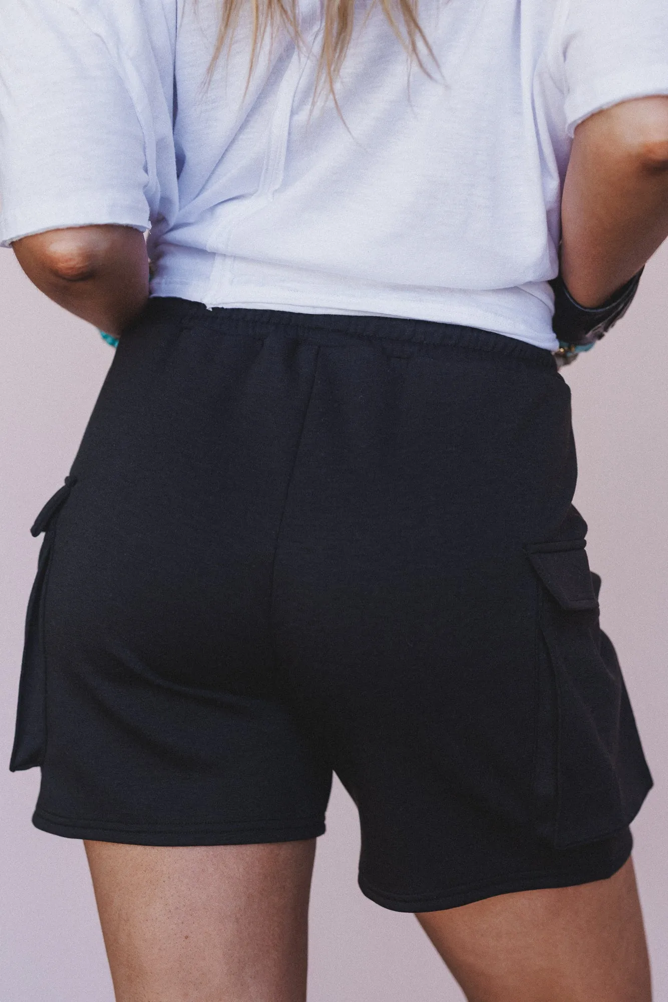 Sundown Trails Shorts - Black sold by Three Bird Nest product image thumbnail 3