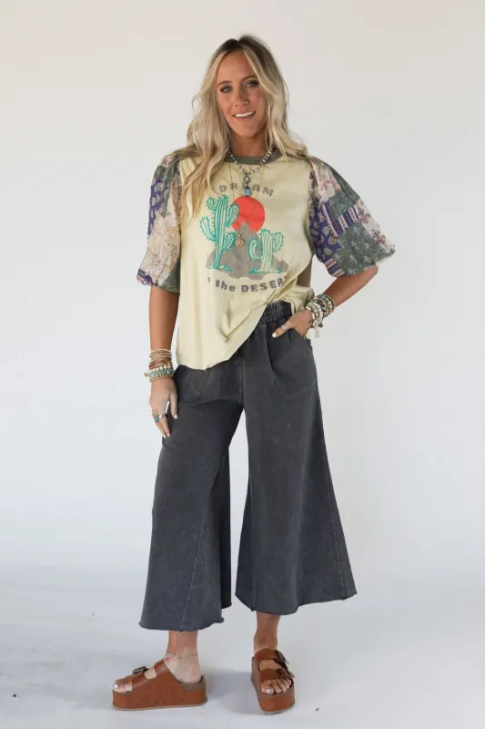 Dream Oasis Top - Green made by easel