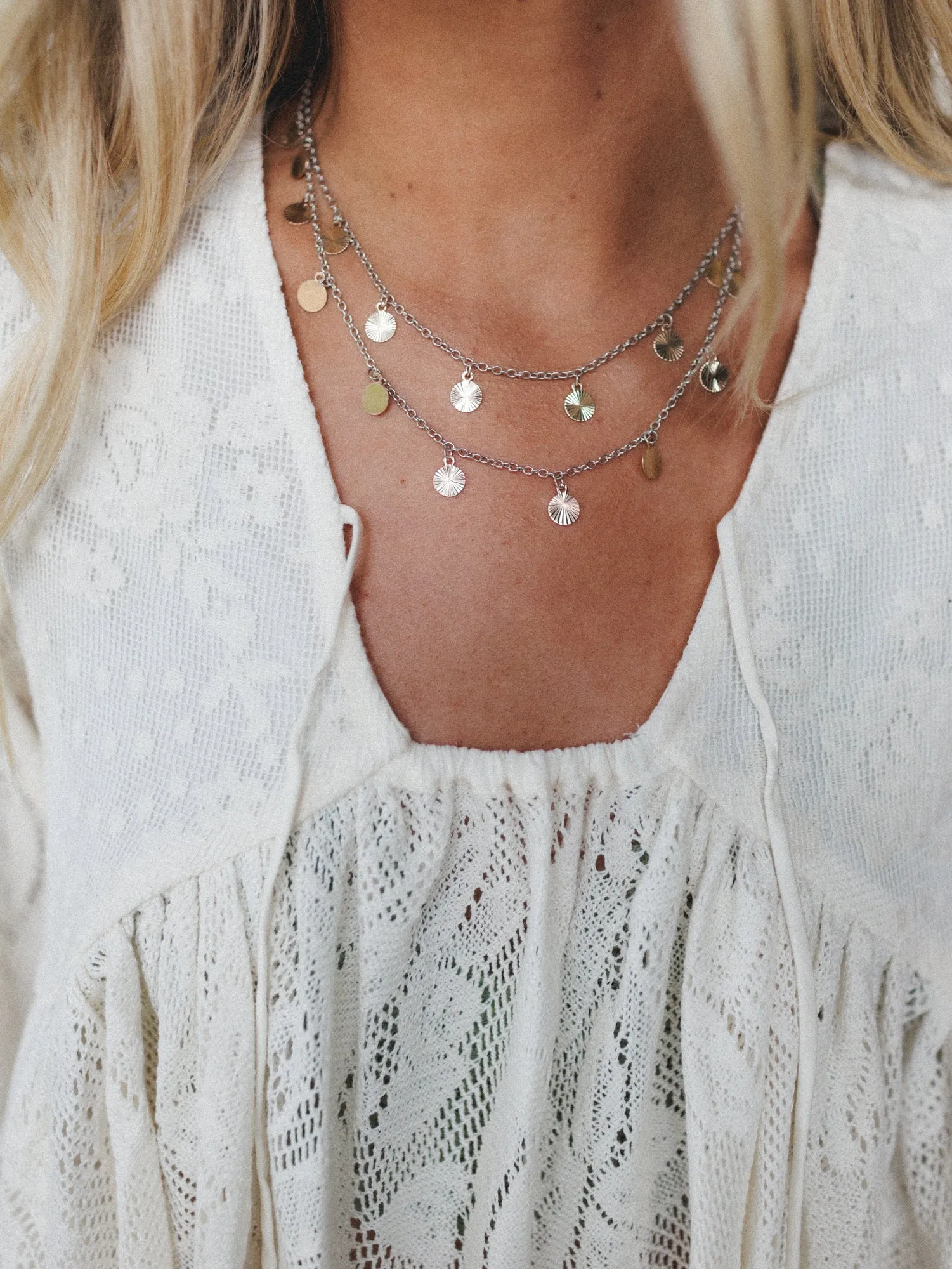 Golden Tide Necklace - Gold sold by Three Bird Nest product image thumbnail 3