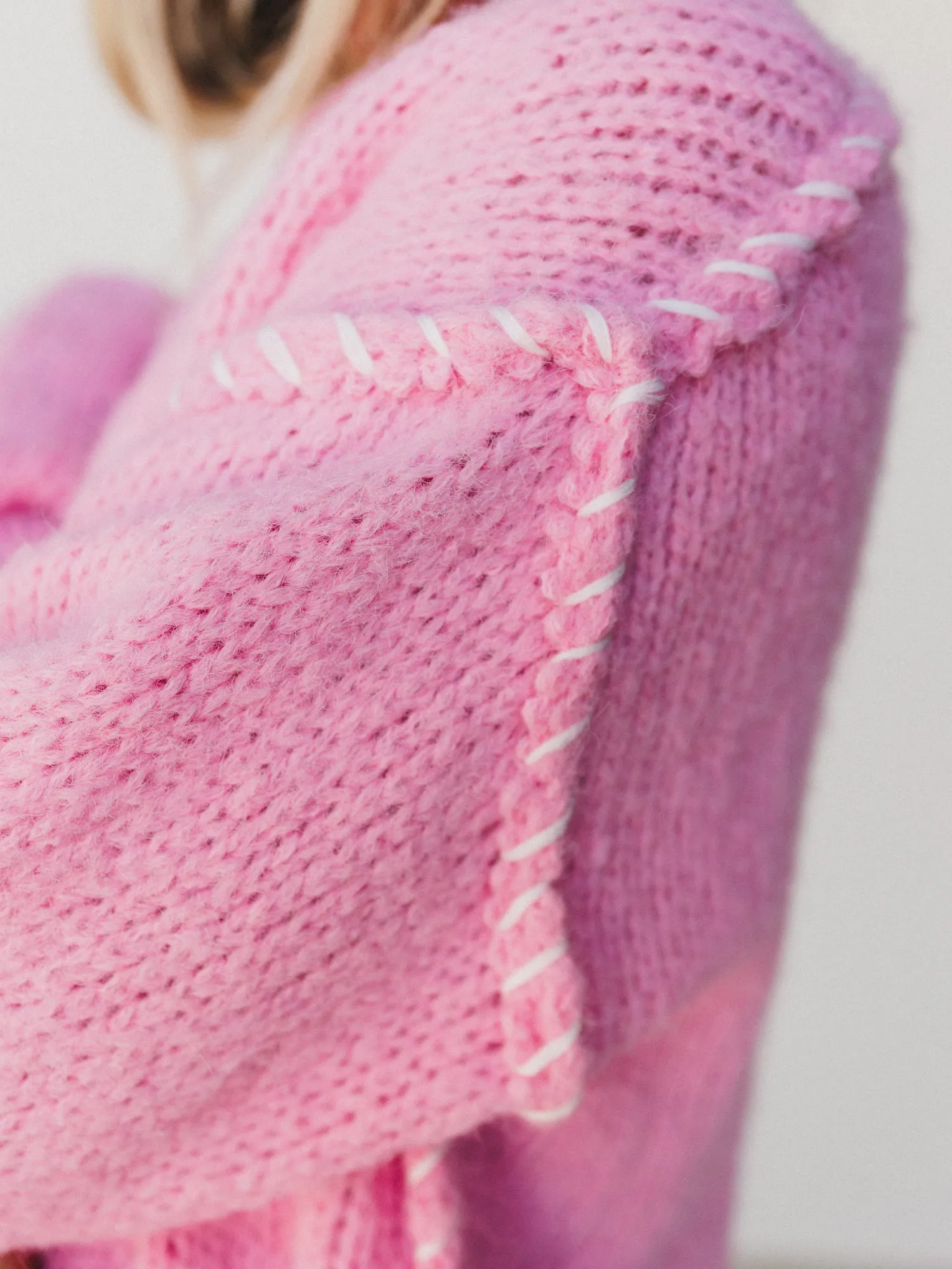 Rosy Days Sweater - Pink sold by Three Bird Nest product image thumbnail 2