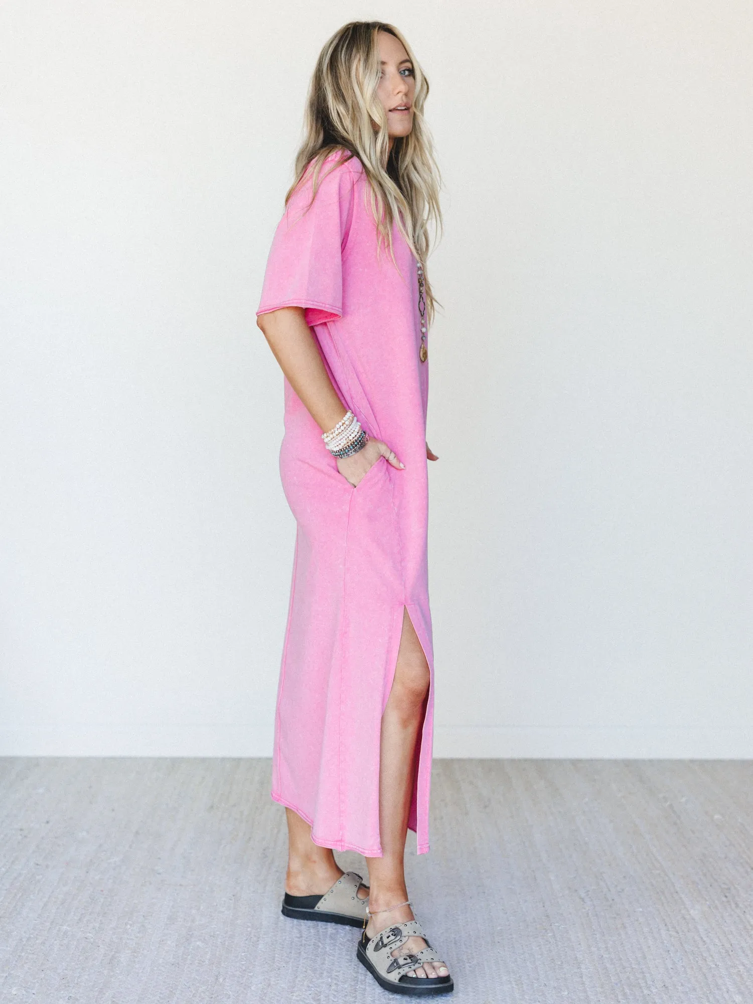 Colorful Life Maxi Dress - Orchid sold by Three Bird Nest product image thumbnail 3