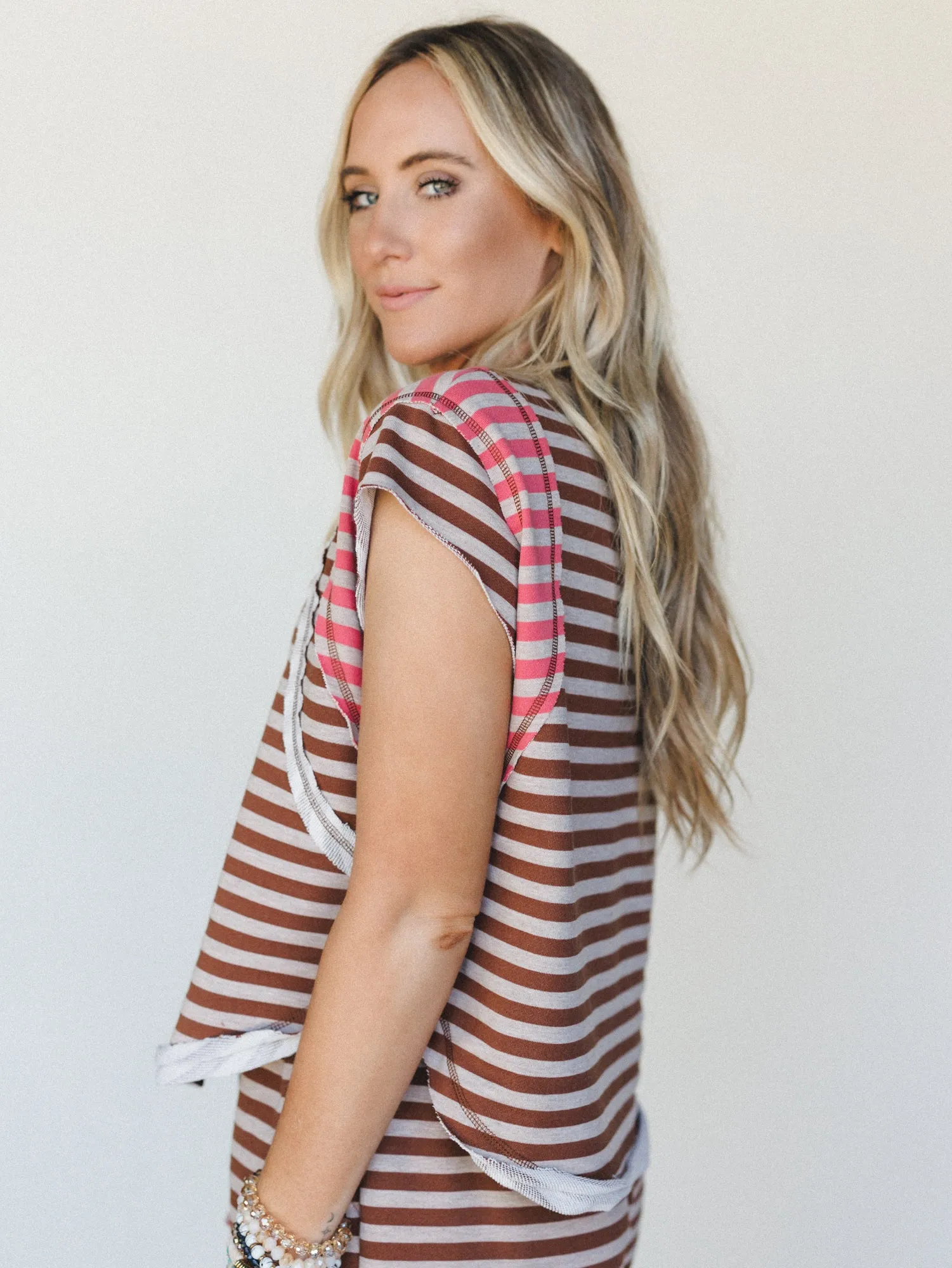 Mazy Two Piece Set - Coffee Coral sold by Three Bird Nest product image thumbnail 4