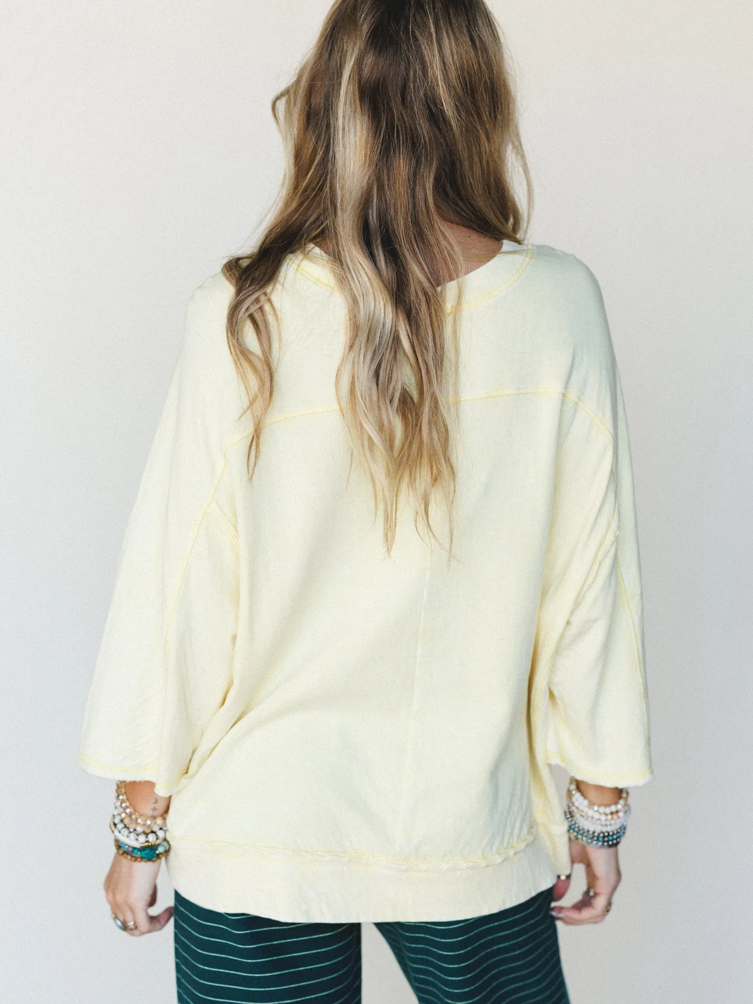 Winsome Everyday Tee - Lemon sold by Three Bird Nest product image thumbnail 4