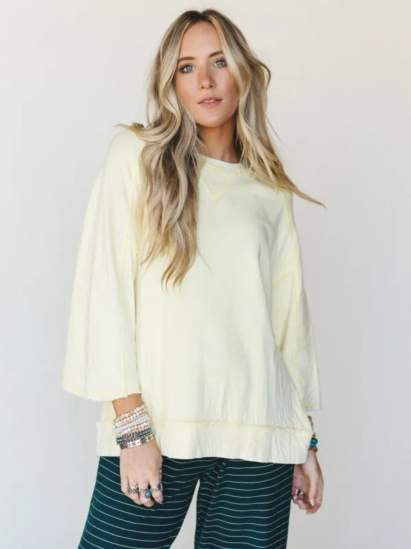 Winsome Everyday Tee - Lemon made by easel