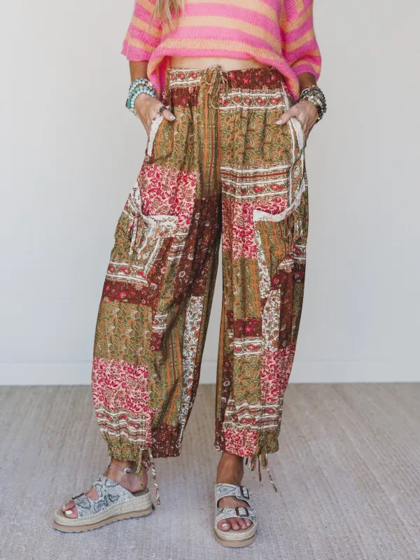 Bohemian Memories Pant - Rust made by mittoshop