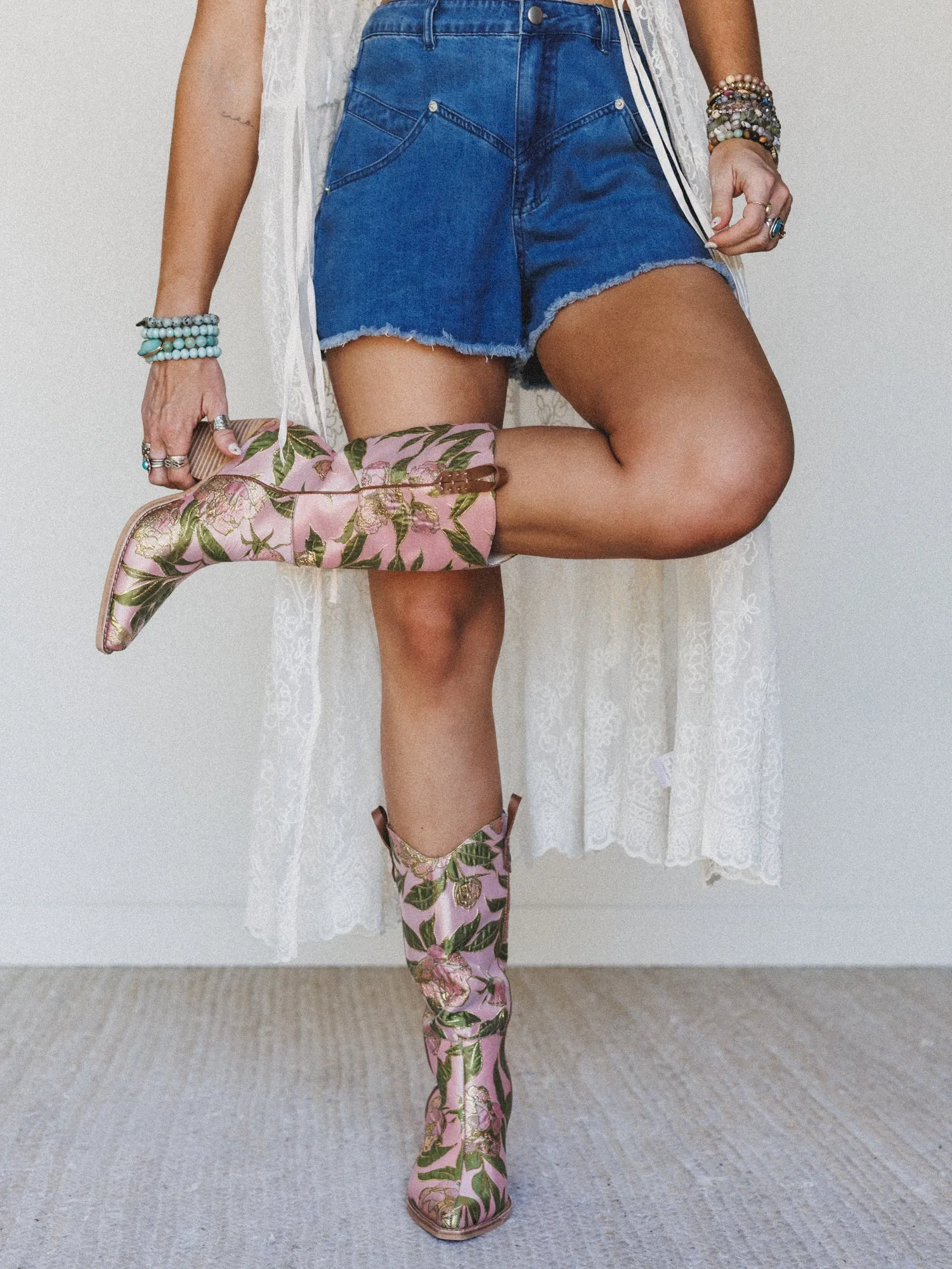 Tesha Boot - Rose Garden sold by Three Bird Nest product image thumbnail 5