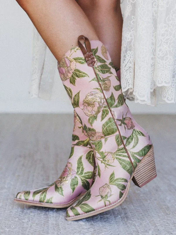 Tesha Boot - Rose Garden made by Oasis Society