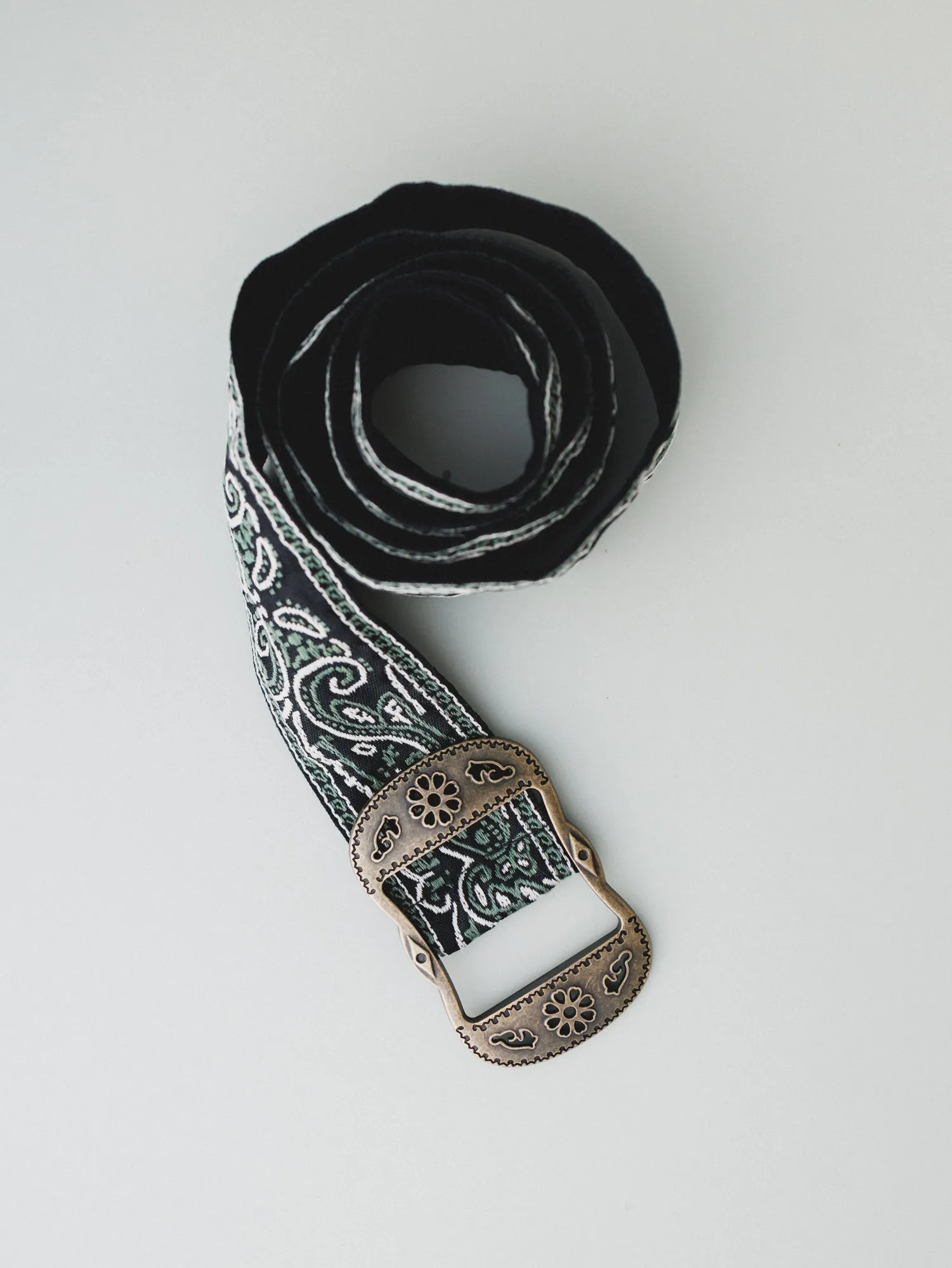 Paisley Party Belt - Dusty Sage sold by Three Bird Nest product image thumbnail 2
