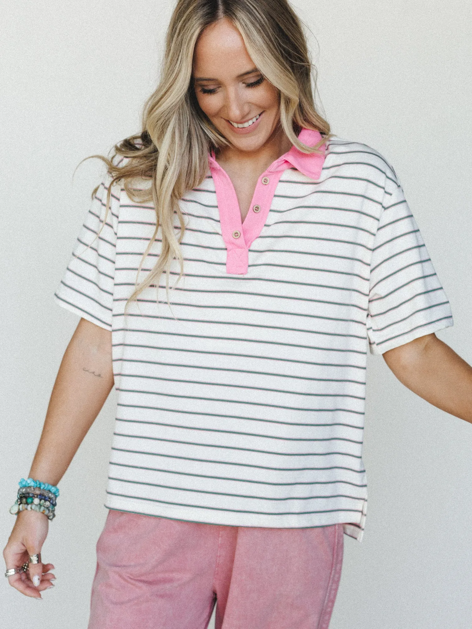 She's a Win Tee - White Mix sold by Three Bird Nest