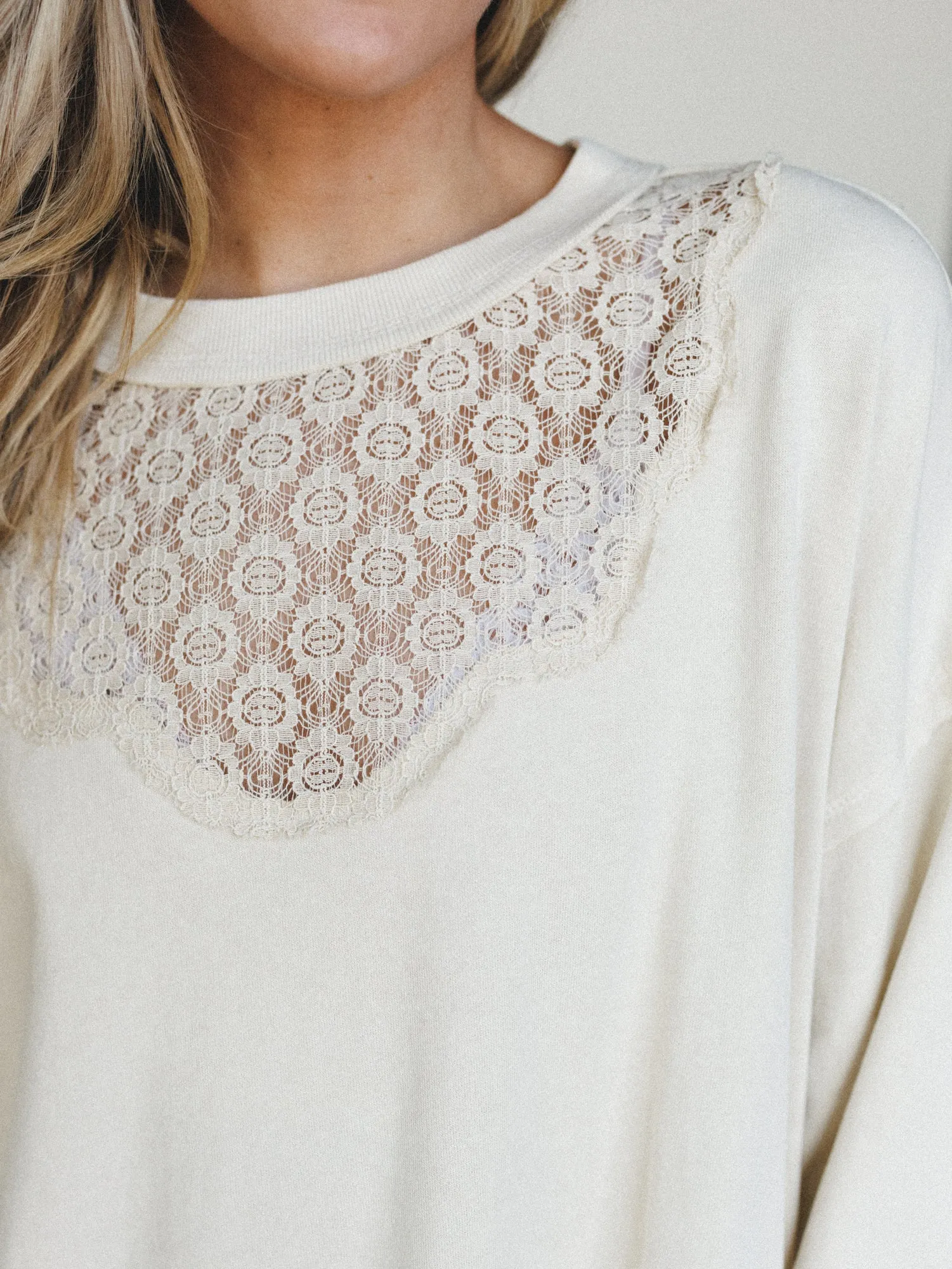 Spring Lily Tunic - Ecru sold by Three Bird Nest product image thumbnail 3