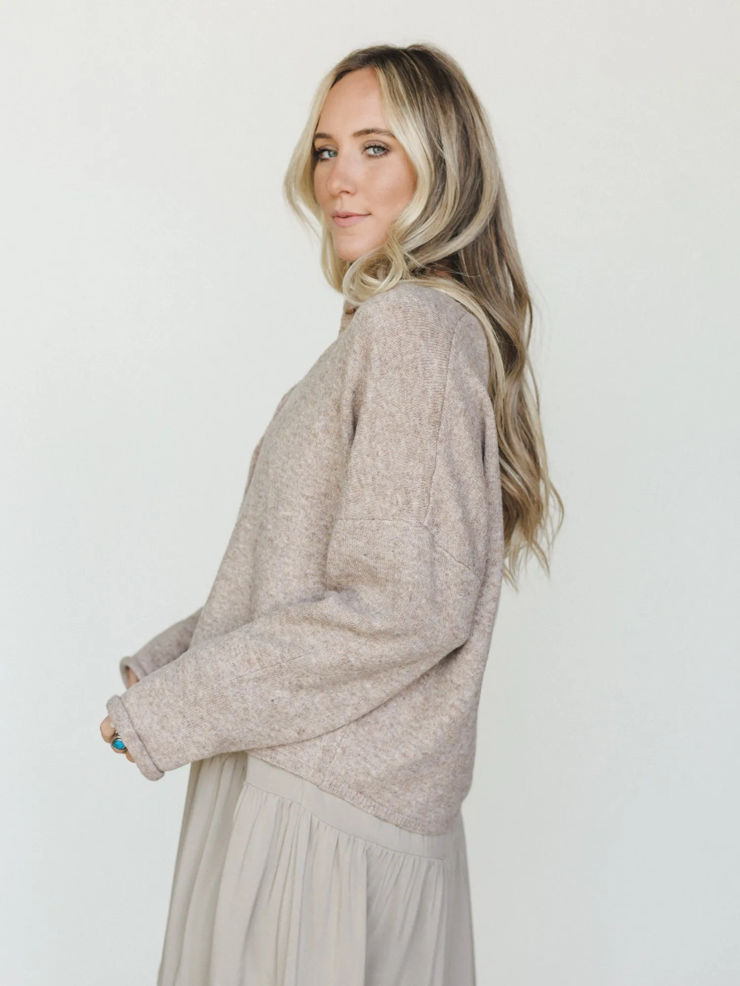 Simply There Cardigan - Mocha sold by Three Bird Nest product image thumbnail 4