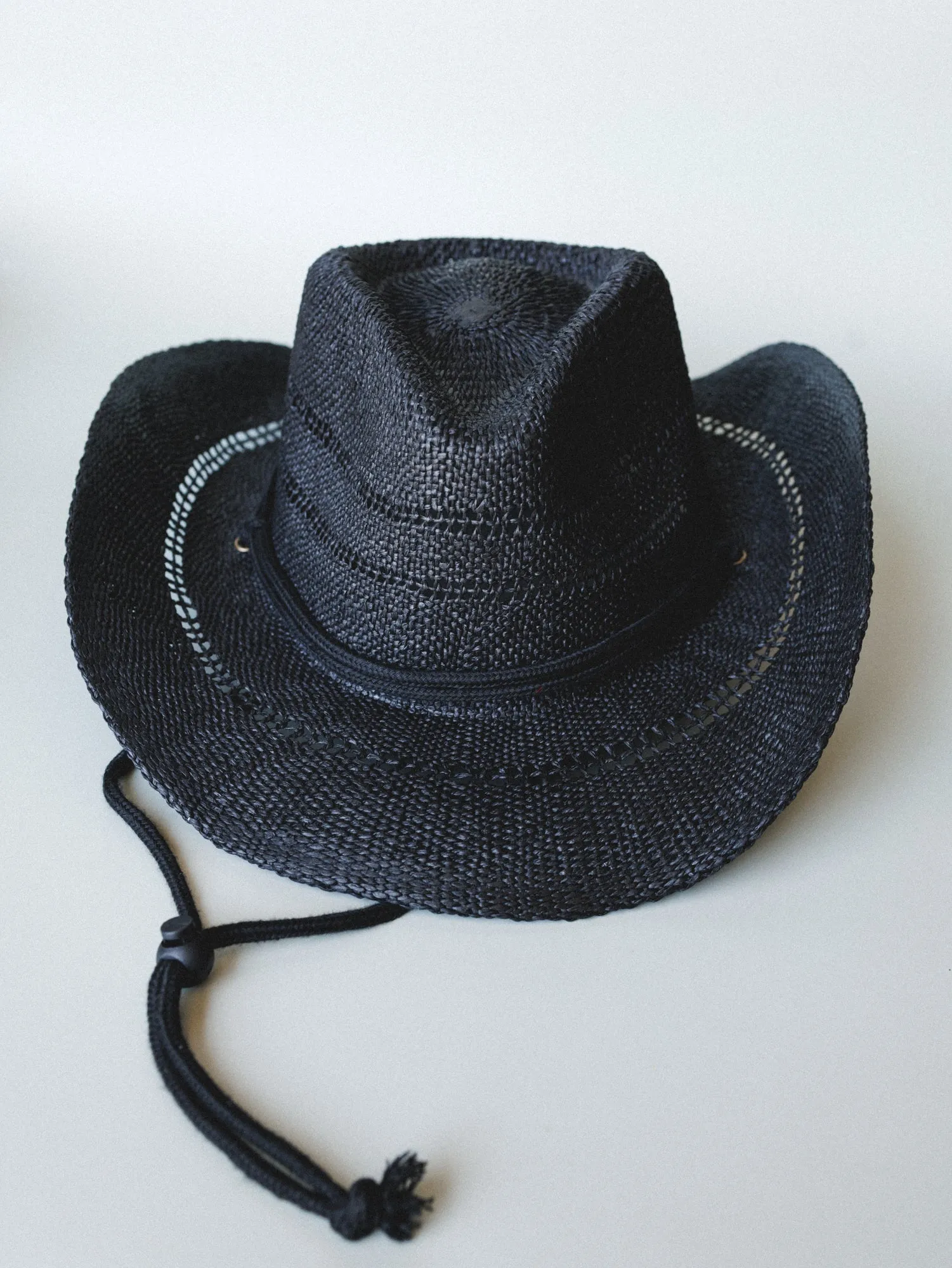Cowboy Sun Hat - Black sold by Three Bird Nest