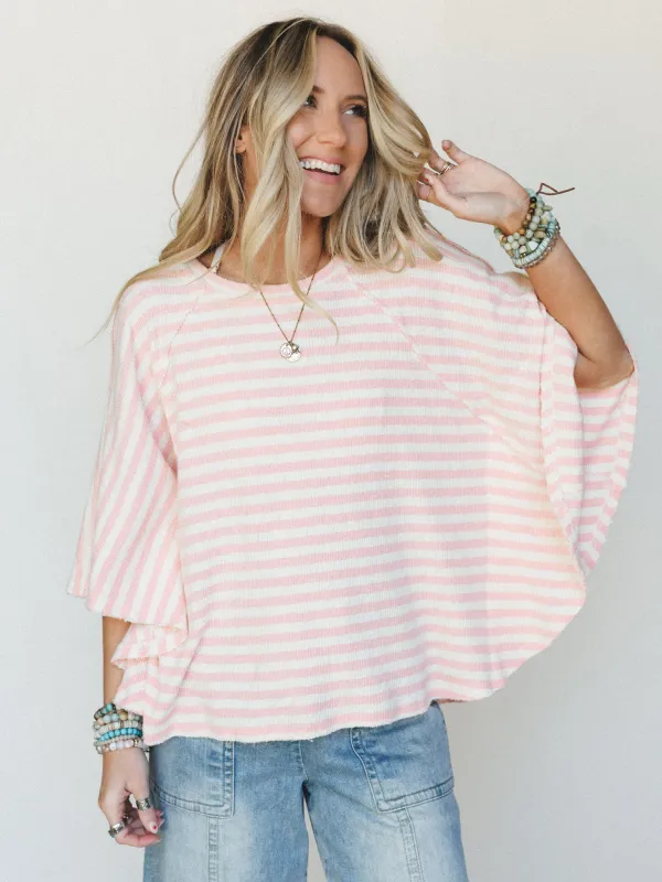 All in Time Tee
 - Blush made by easel