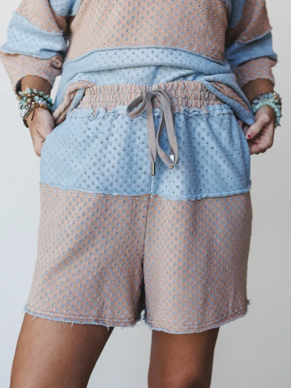Cool Summers Shorts - Blue Mocha made by easel