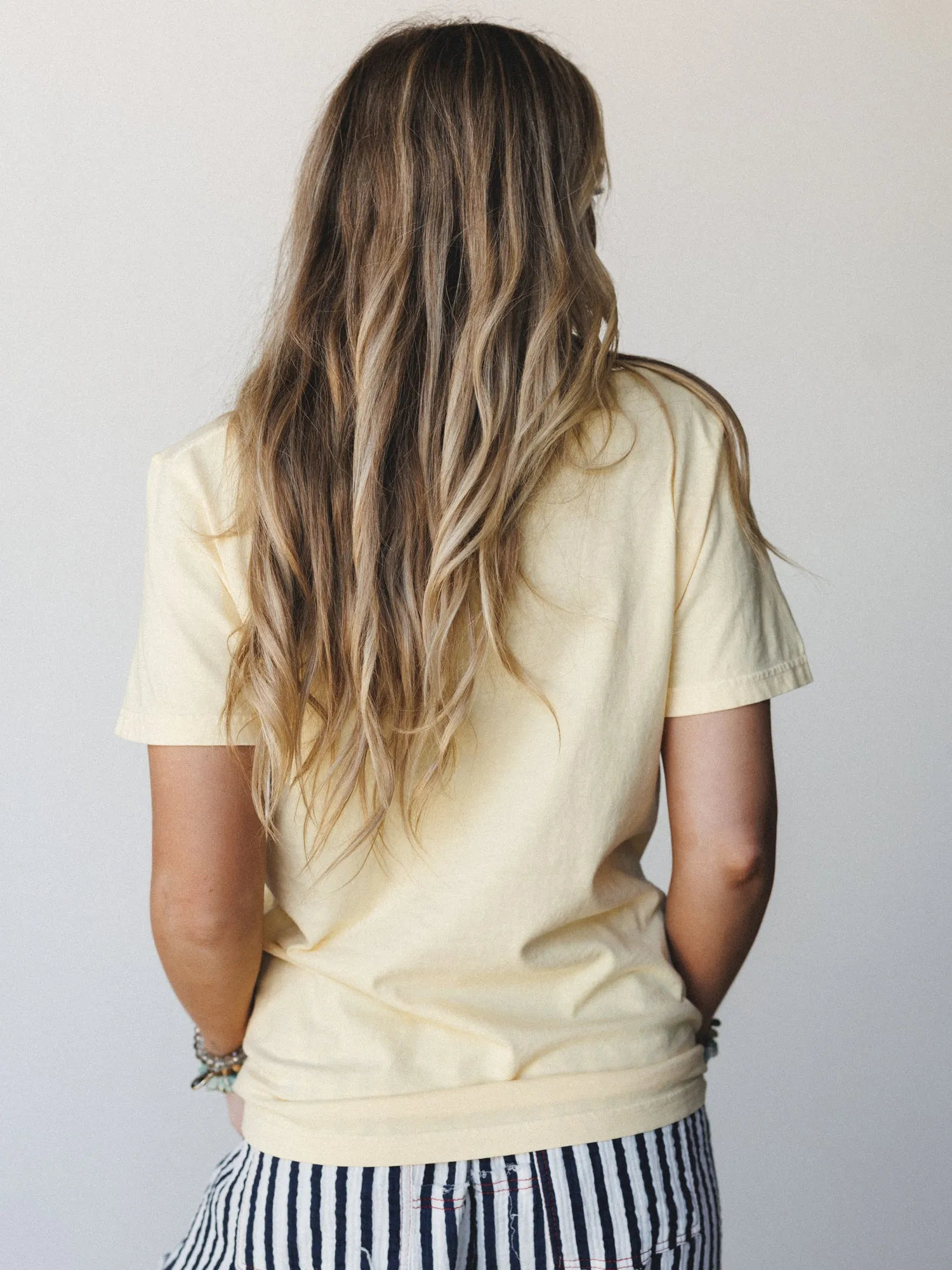 The Nest Easy Tiger Graphic Tee - Butter sold by Three Bird Nest product image thumbnail 4