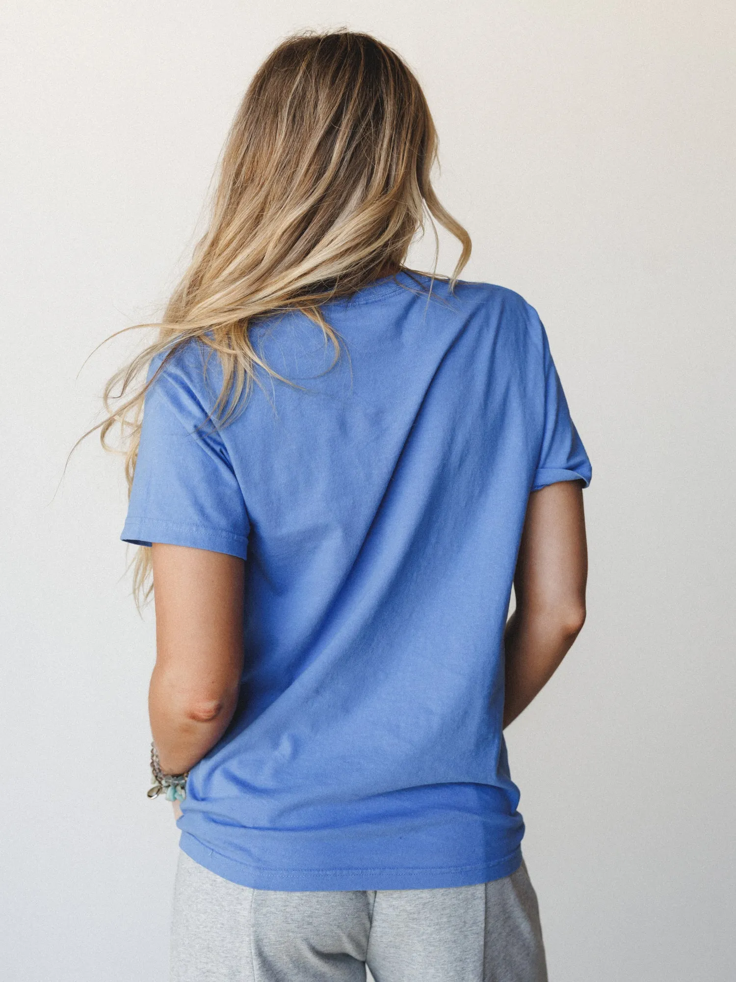The Nest Tiger Power Graphic Tee - Blue sold by Three Bird Nest product image thumbnail 4