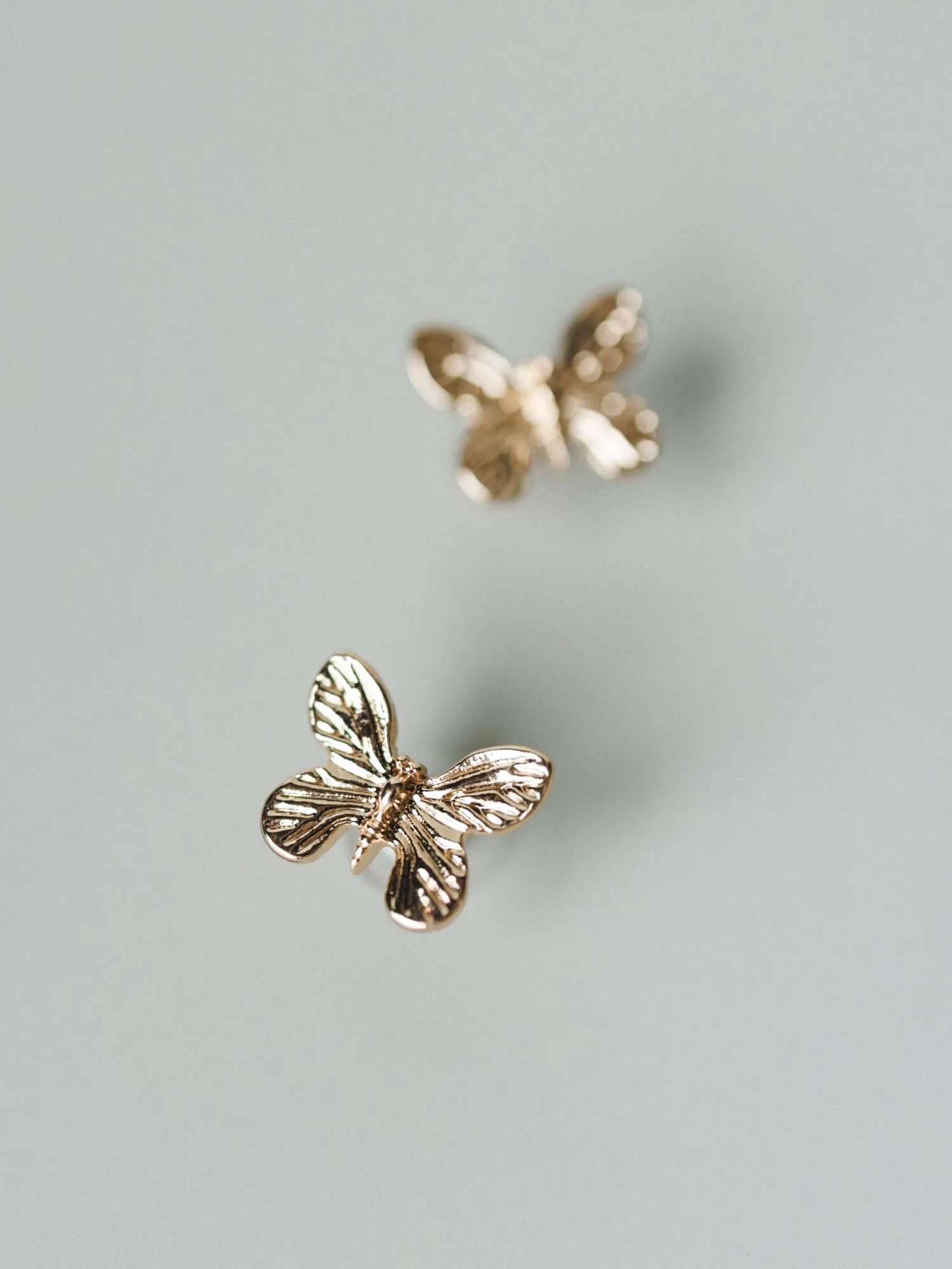 Butterfly Kisses Necklace & Earring Set - Gold sold by Three Bird Nest product image thumbnail 3