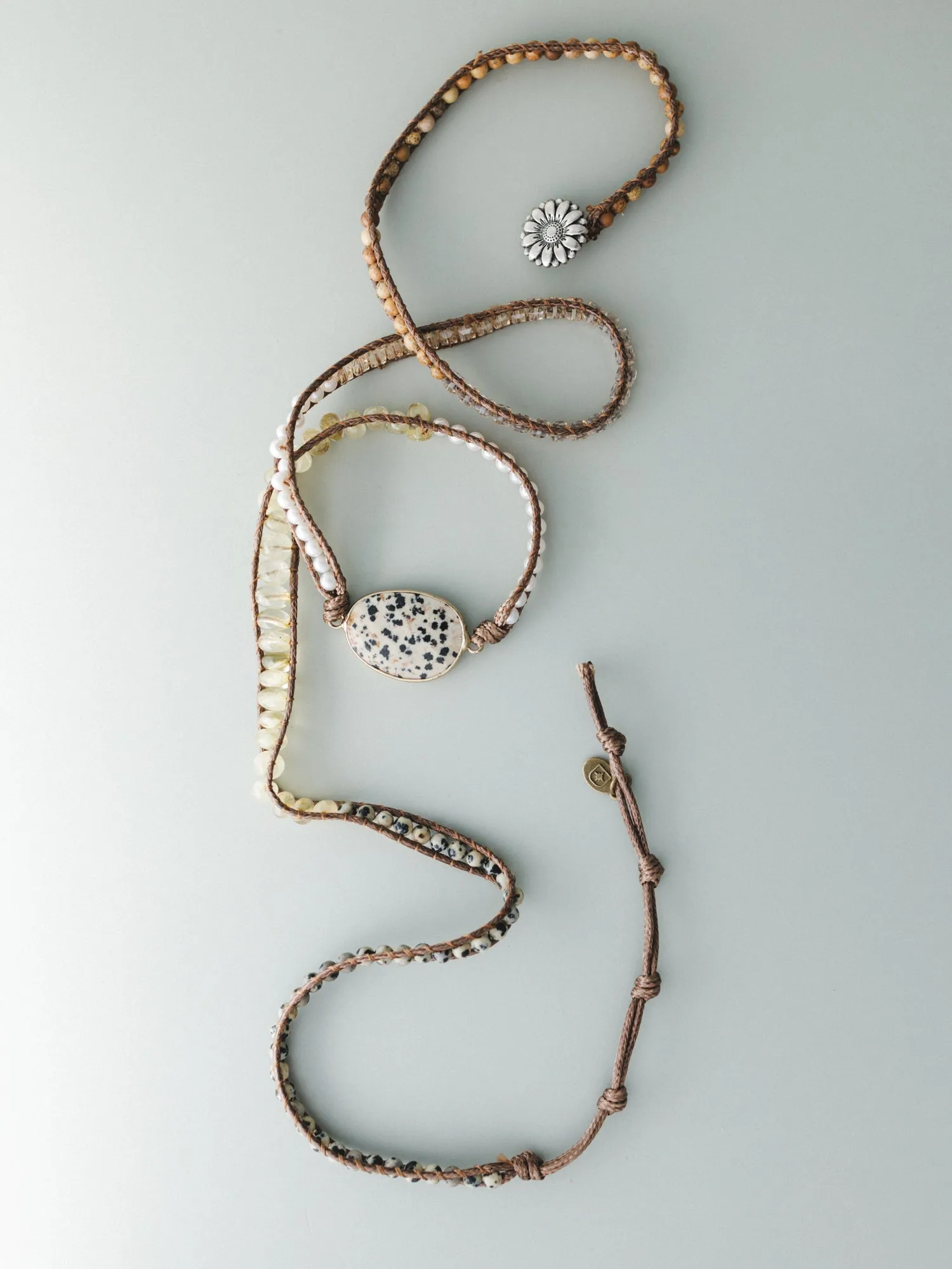 Kelly Wrap Bracelet - Robins Egg sold by Three Bird Nest product image thumbnail 4