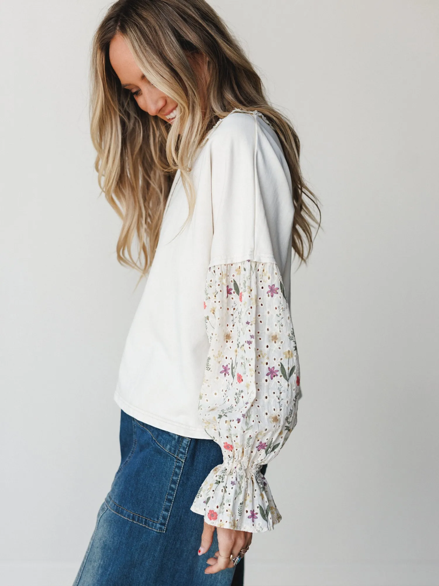 Summer Dreaming Blouse - Cream sold by Three Bird Nest product image thumbnail 5