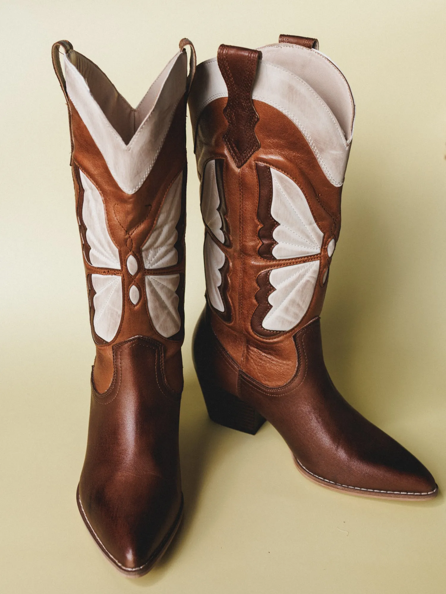 Fairy Butterfly Boot - Camel sold by Three Bird Nest product image thumbnail 3