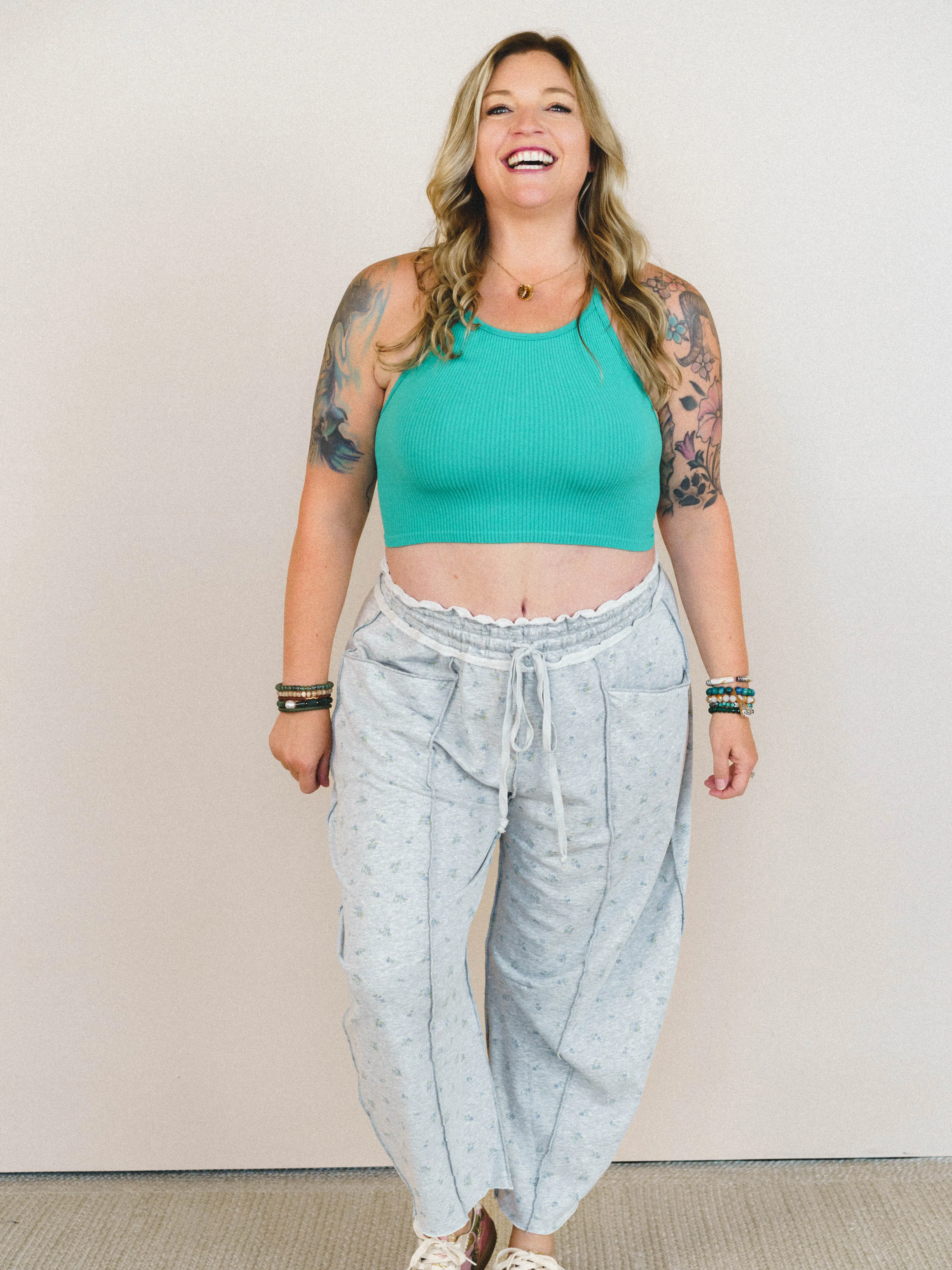 New in Town Pants - Heather Gray sold by Three Bird Nest product image thumbnail 4