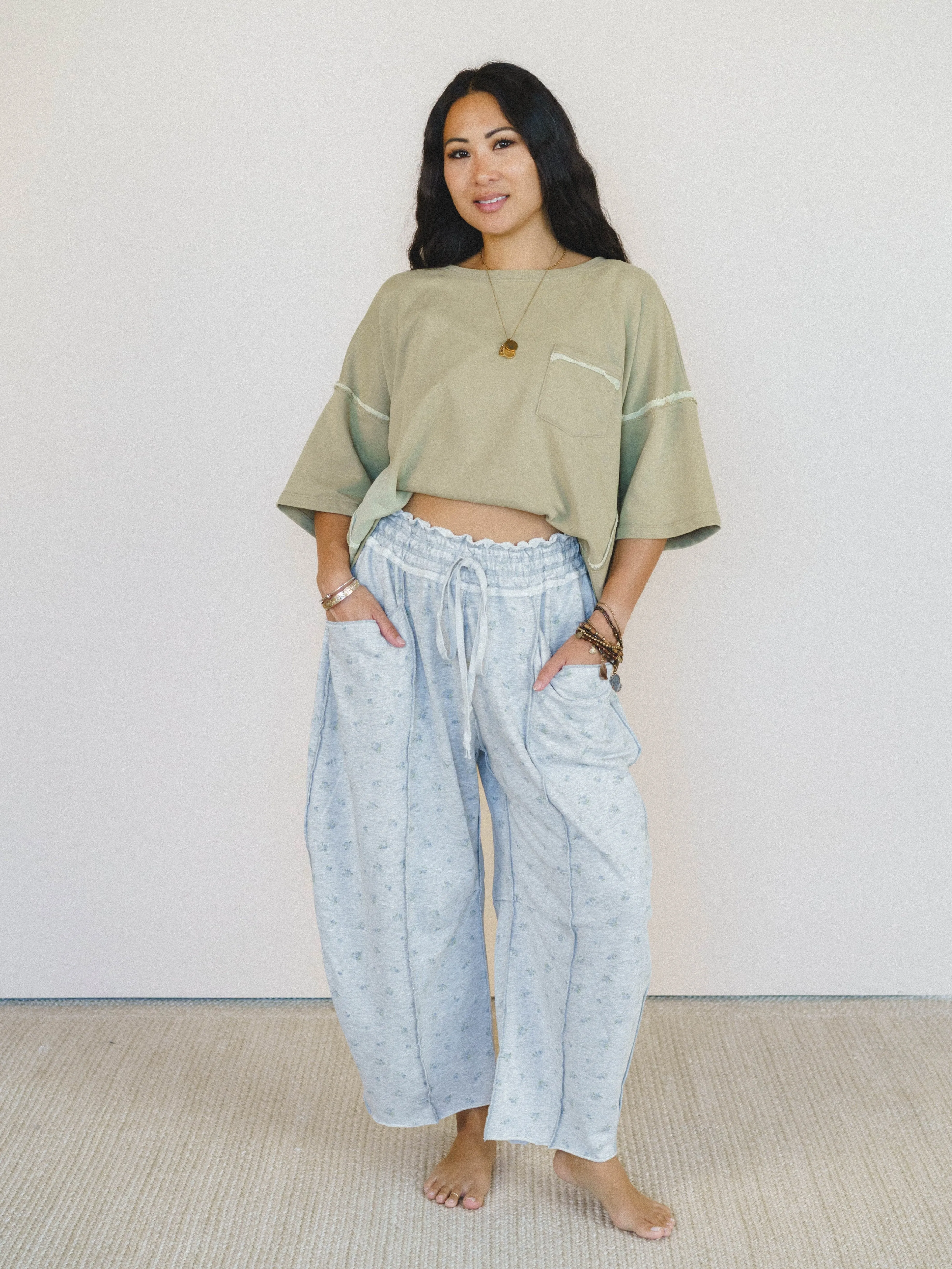 New in Town Pants - Heather Gray sold by Three Bird Nest product image thumbnail 5