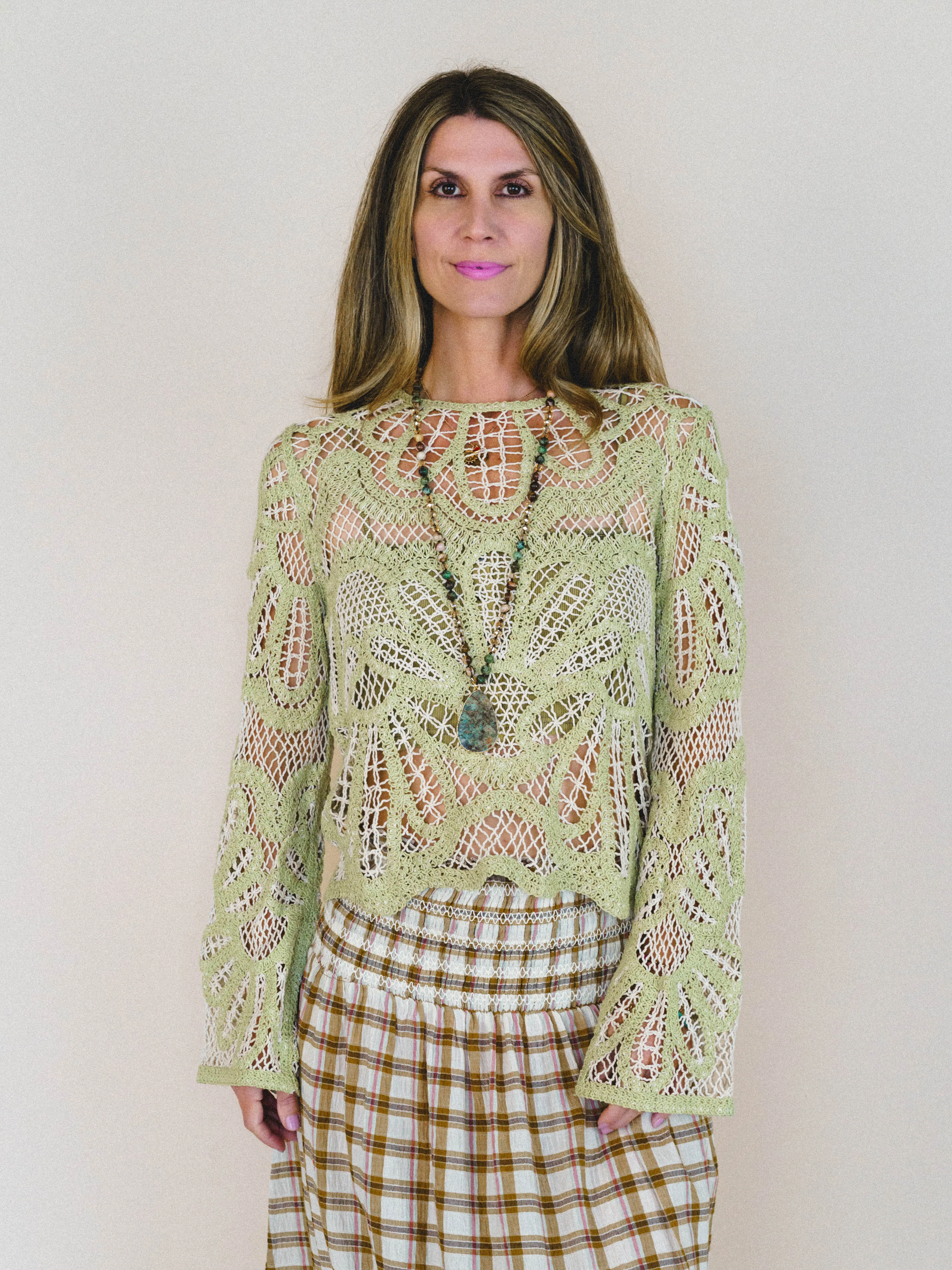 Thing of Dreams Top - Light Green sold by Three Bird Nest