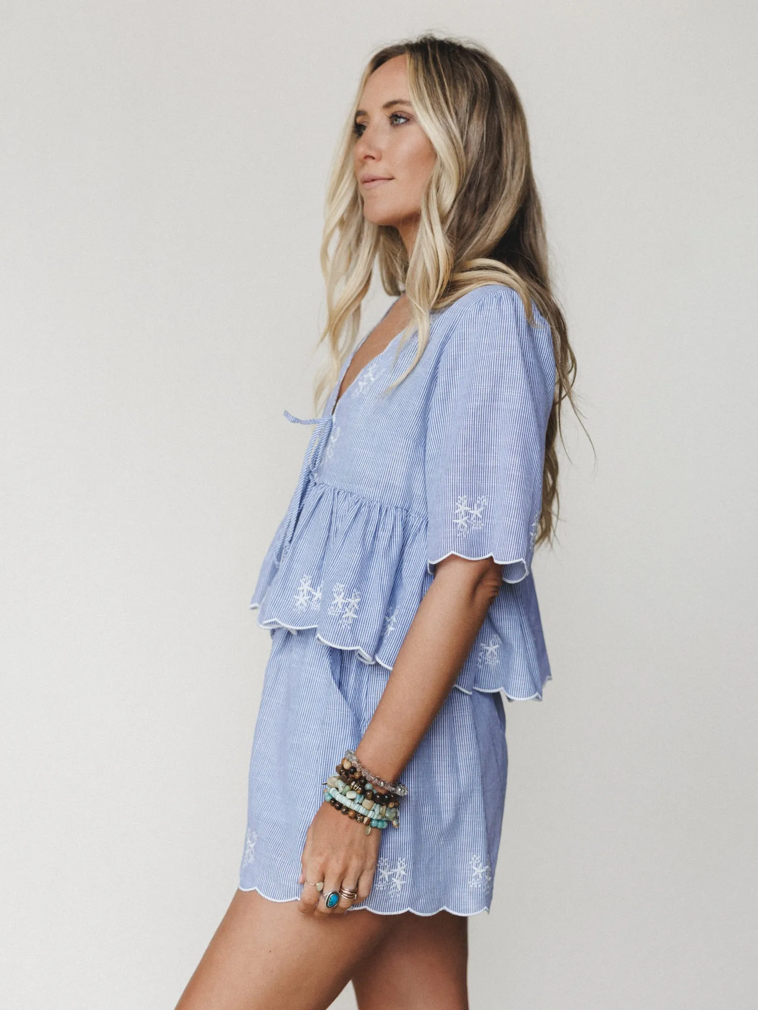 Soft Beginnings Tops
- Blue White sold by Three Bird Nest product image thumbnail 2