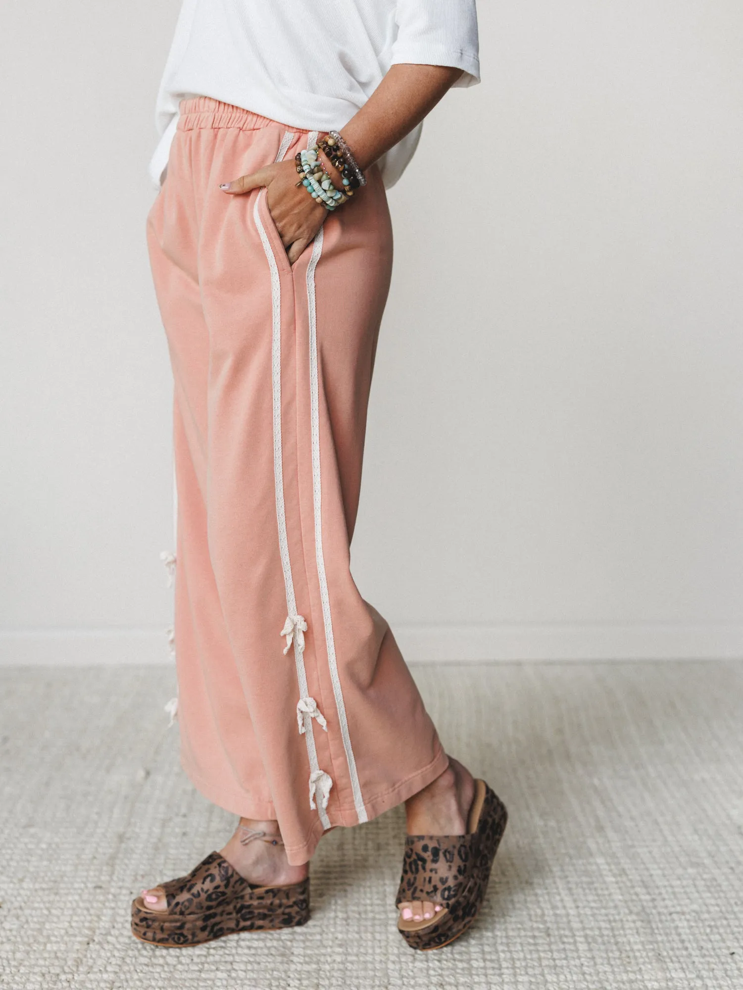 Time to Shine Pants - Orange Natural sold by Three Bird Nest product image thumbnail 2