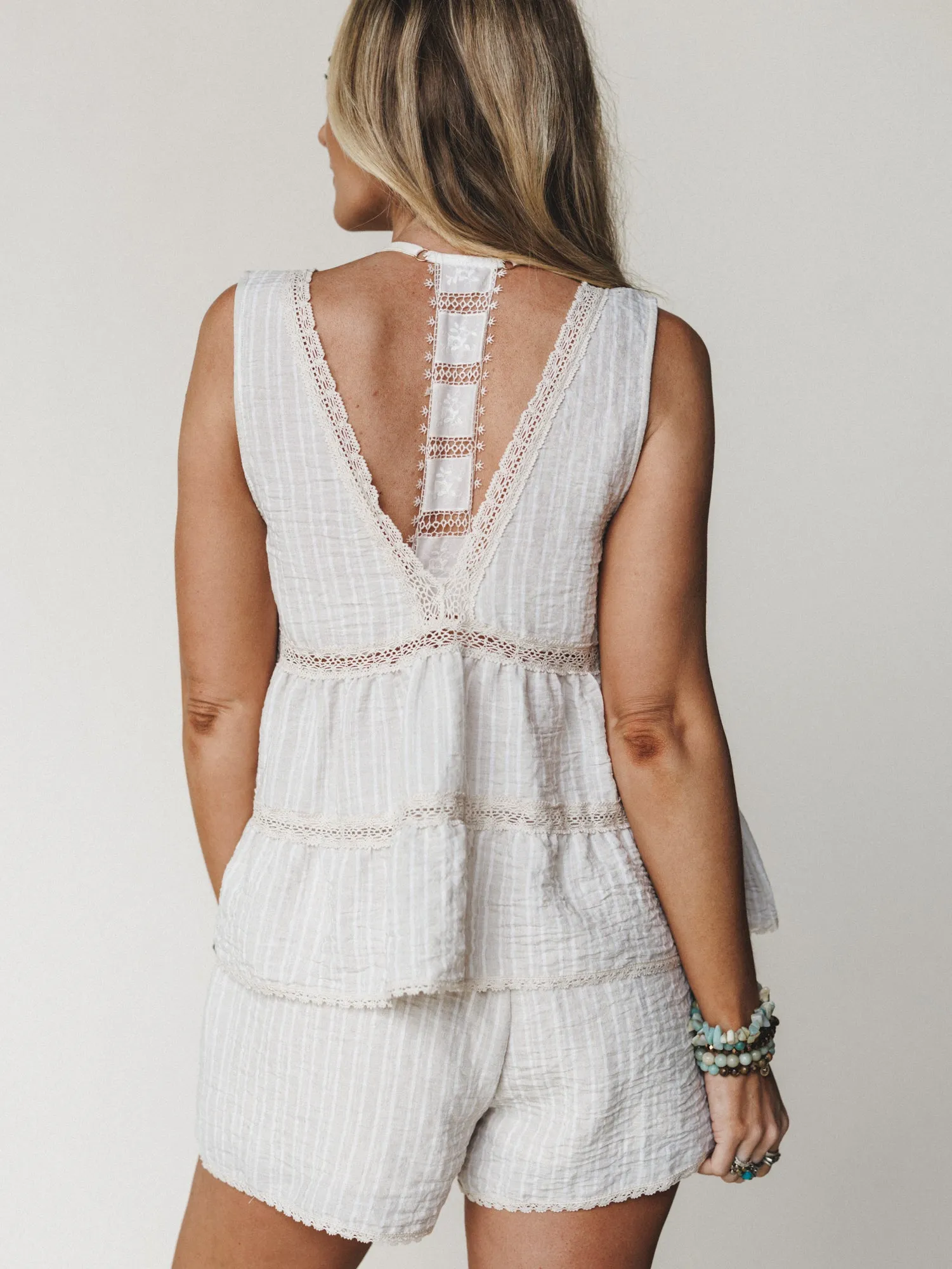 Caught Up In Dreaming Top - Natural sold by Three Bird Nest product image thumbnail 3