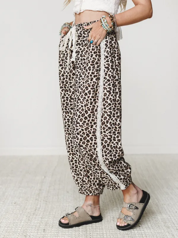 Wild Love Pants - Leopard made by mittoshop