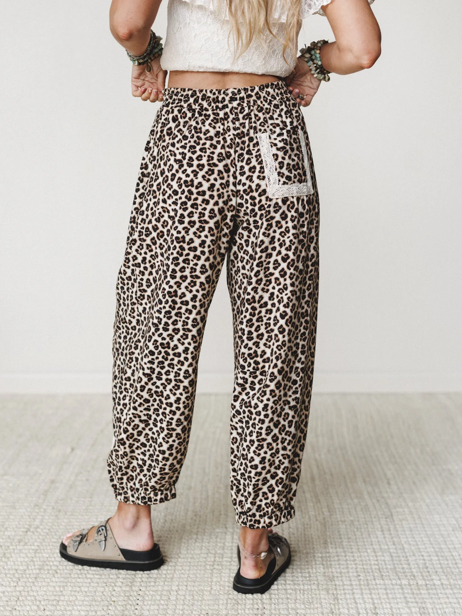 Wild Love Pants - Leopard sold by Three Bird Nest product image thumbnail 2
