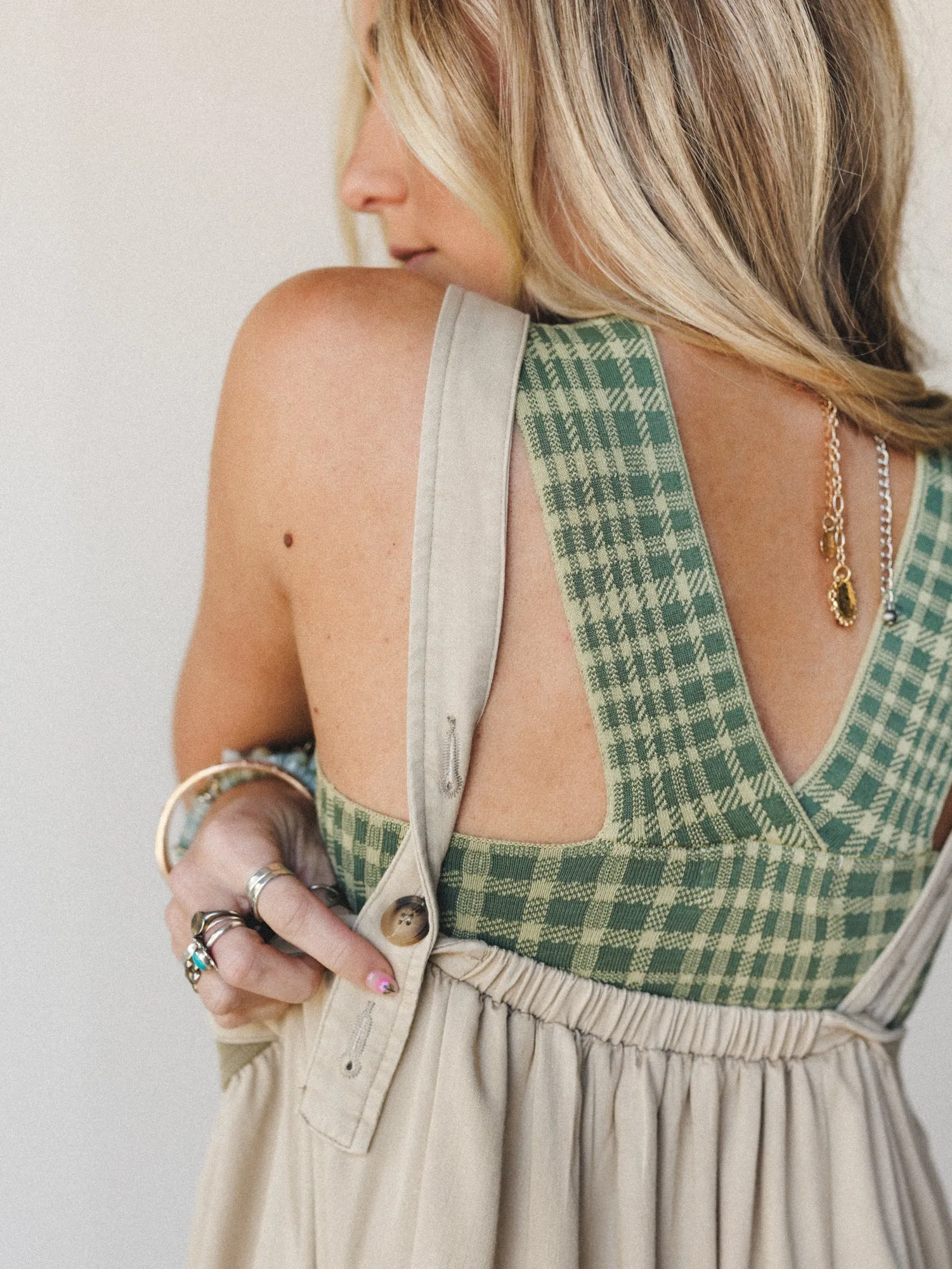 Floral Gazer Maxi Dress - Dusty Sage sold by Three Bird Nest product image thumbnail 5