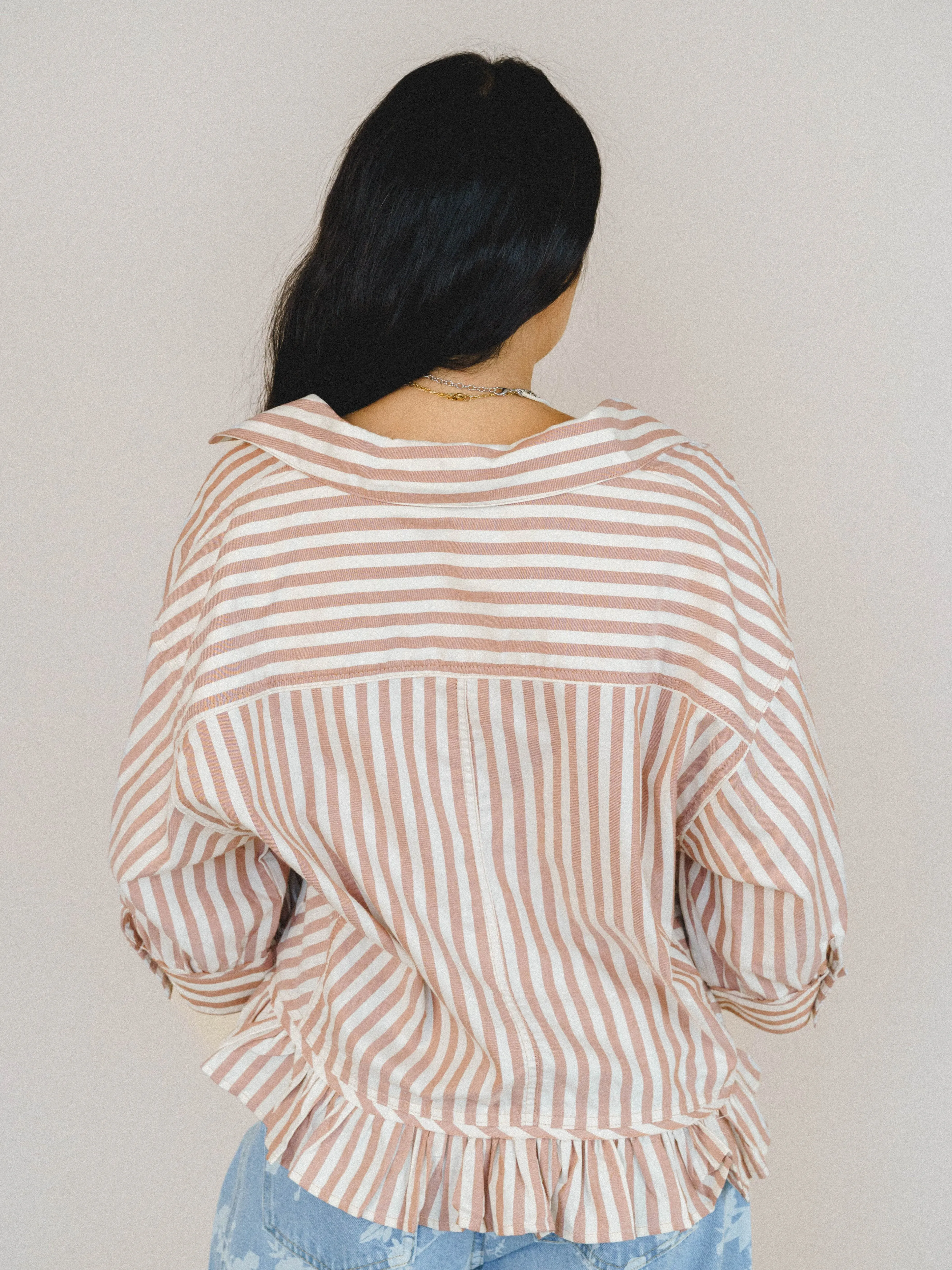 Go Time Blouse - Ivory Rust sold by Three Bird Nest product image thumbnail 3