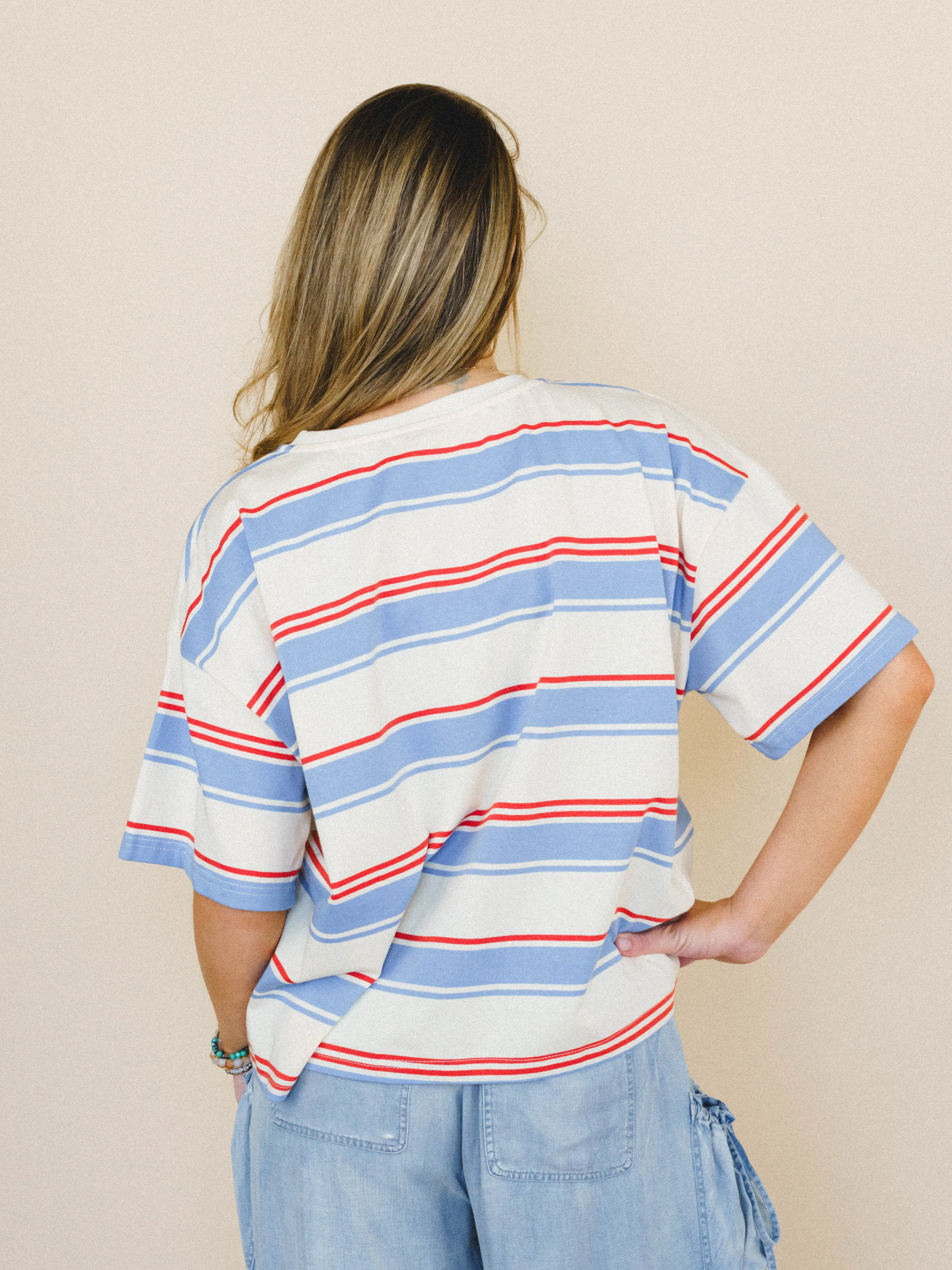 Good Times Rollin’ Tee
- Cream Blue sold by Three Bird Nest product image thumbnail 3