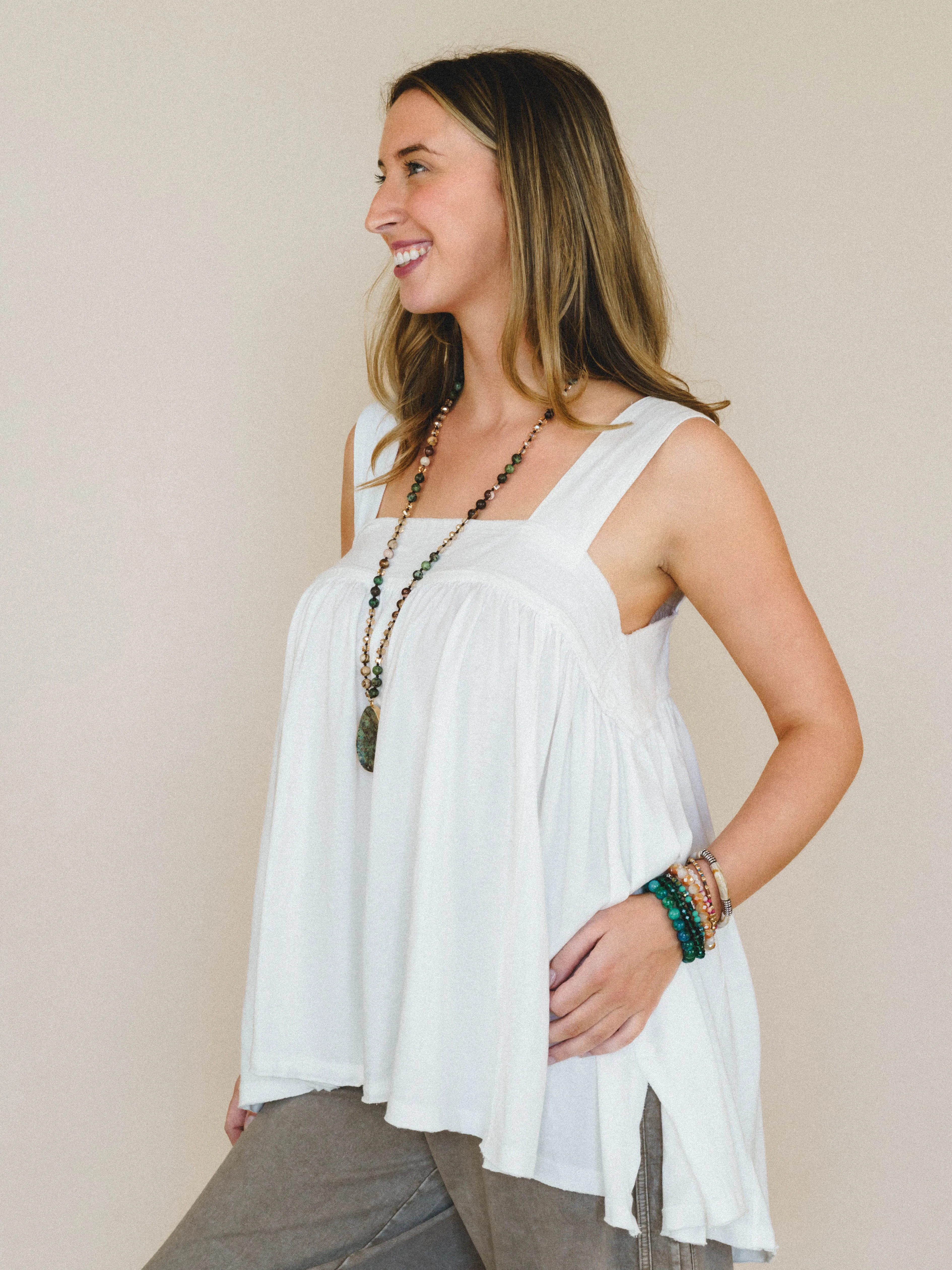 Here for the Sun Top
- White sold by Three Bird Nest product image thumbnail 2