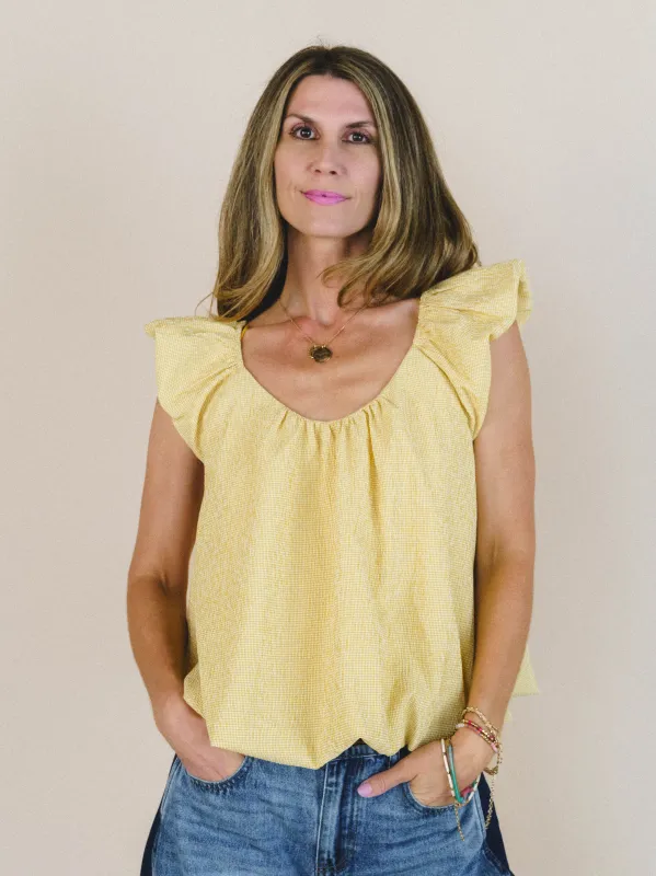 Dream Waver Top - Yellow made by Things Between