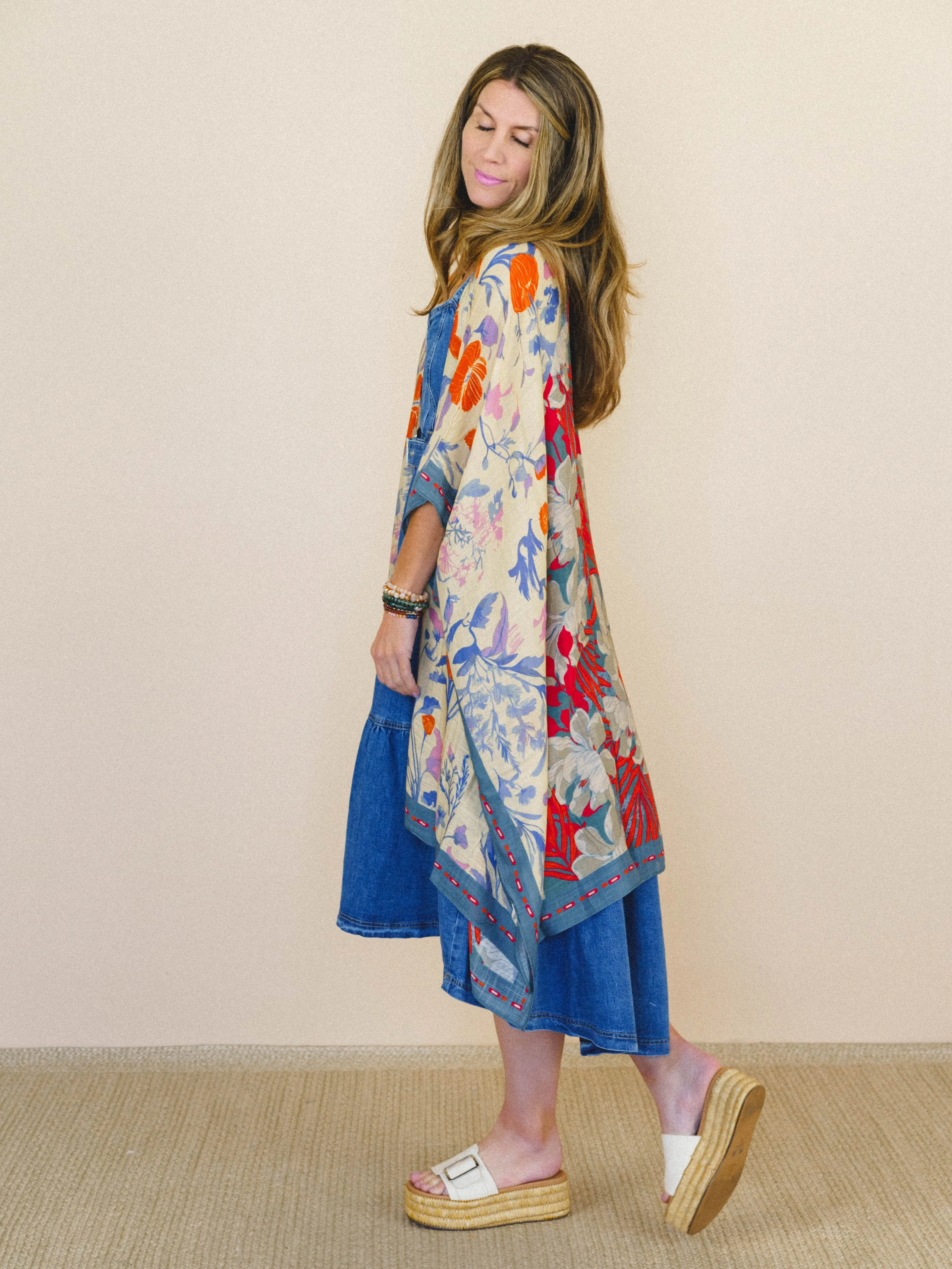 Soft Petals Kimono - Phyllis sold by Three Bird Nest product image thumbnail 4