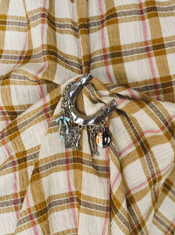 Lucky Moments Pin - Antique Silver made by Three Bird Nest