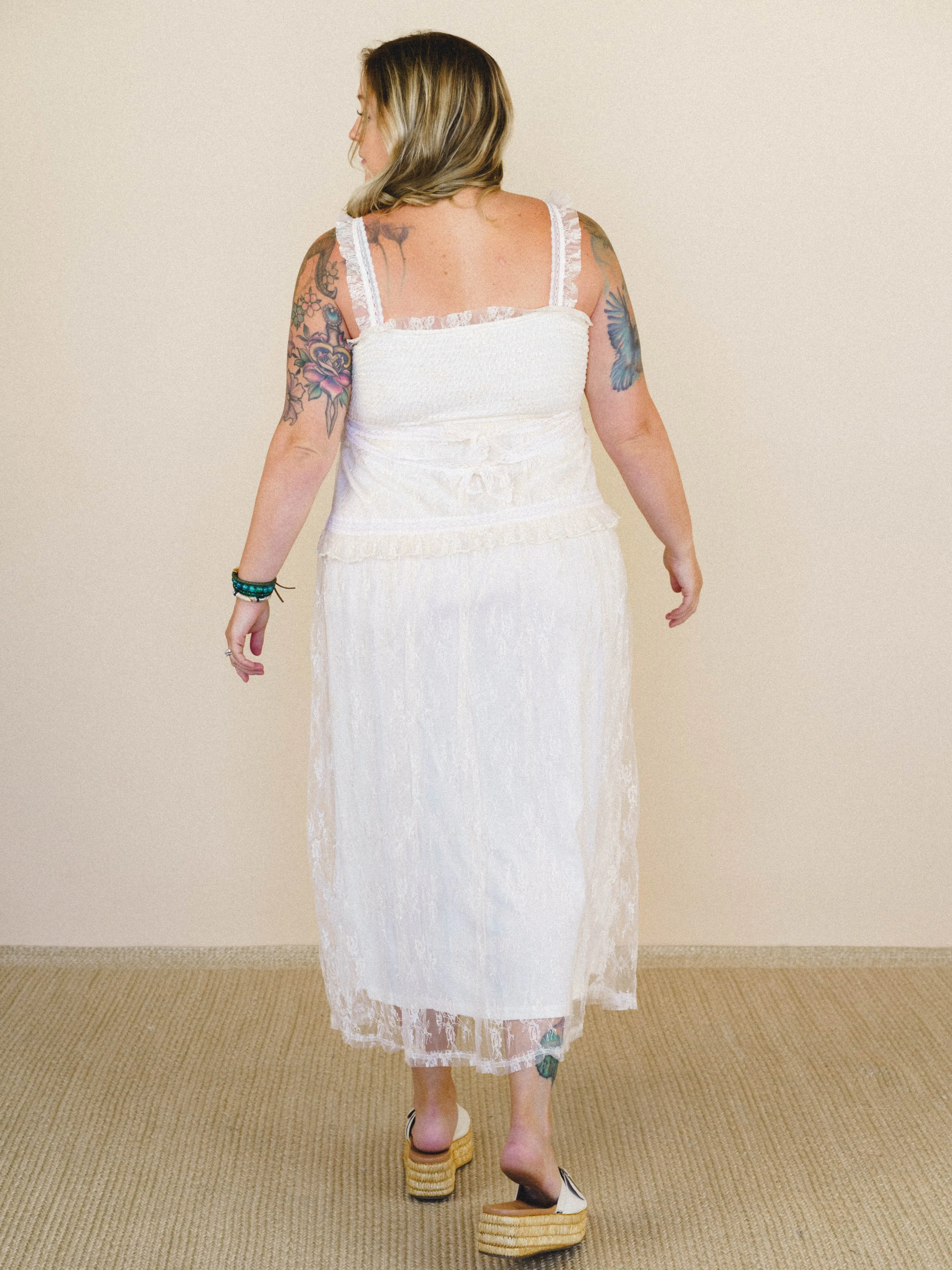 Ballerina Day Dreams Dress - Ecru sold by Three Bird Nest product image thumbnail 2