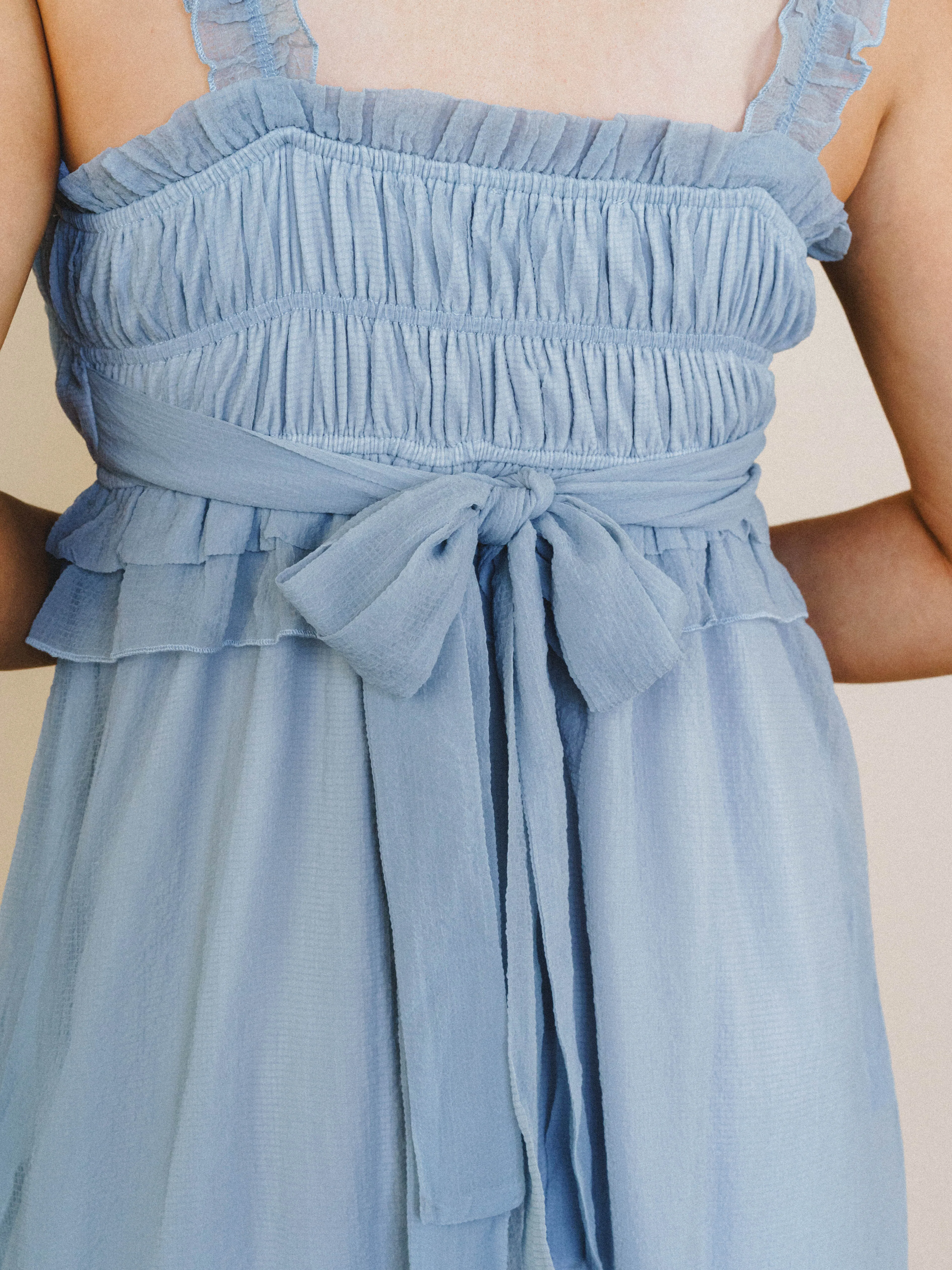 Spring Affair Dress - Pale Blue sold by Three Bird Nest product image thumbnail 4