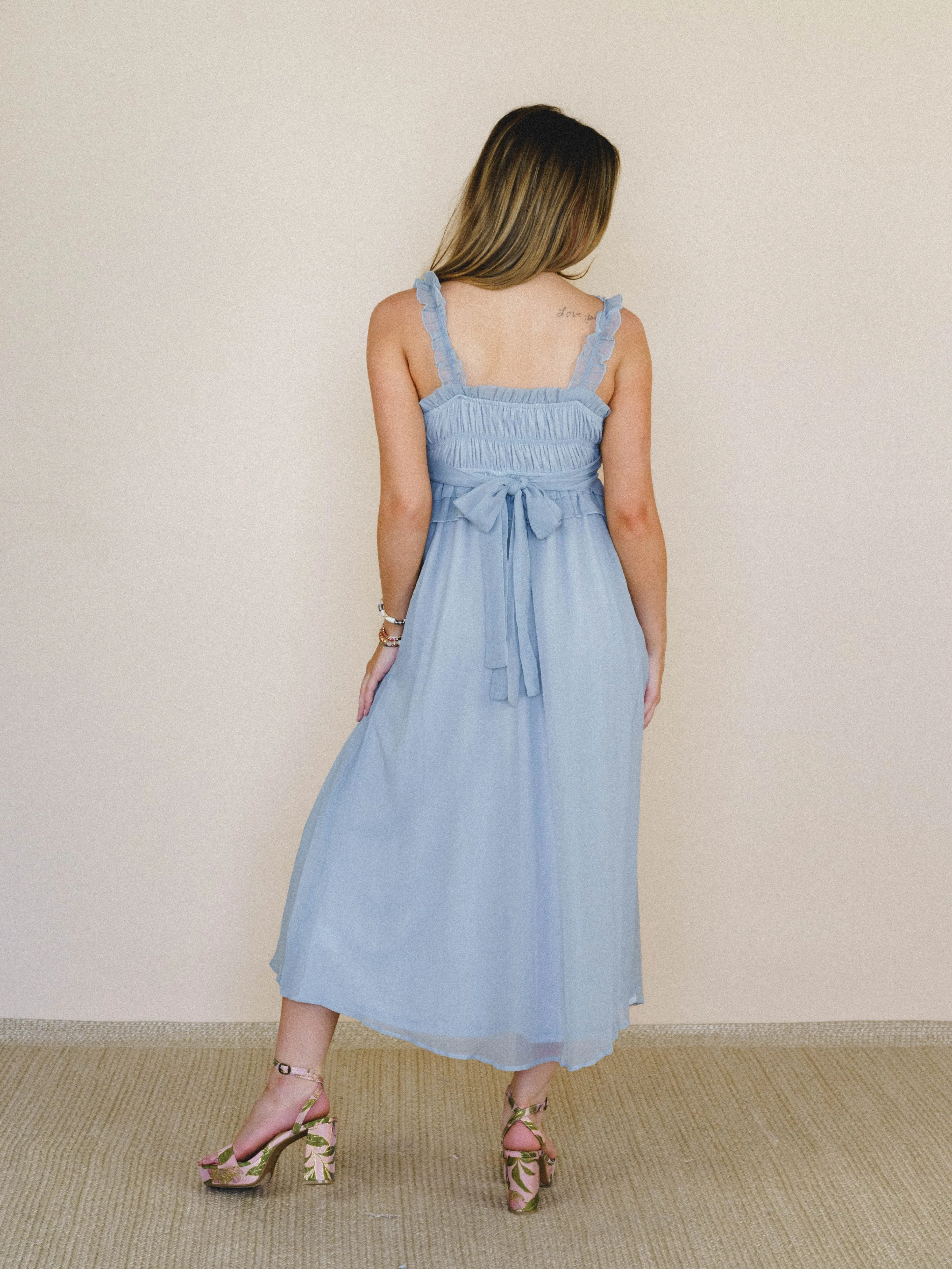 Spring Affair Dress - Pale Blue sold by Three Bird Nest product image thumbnail 2