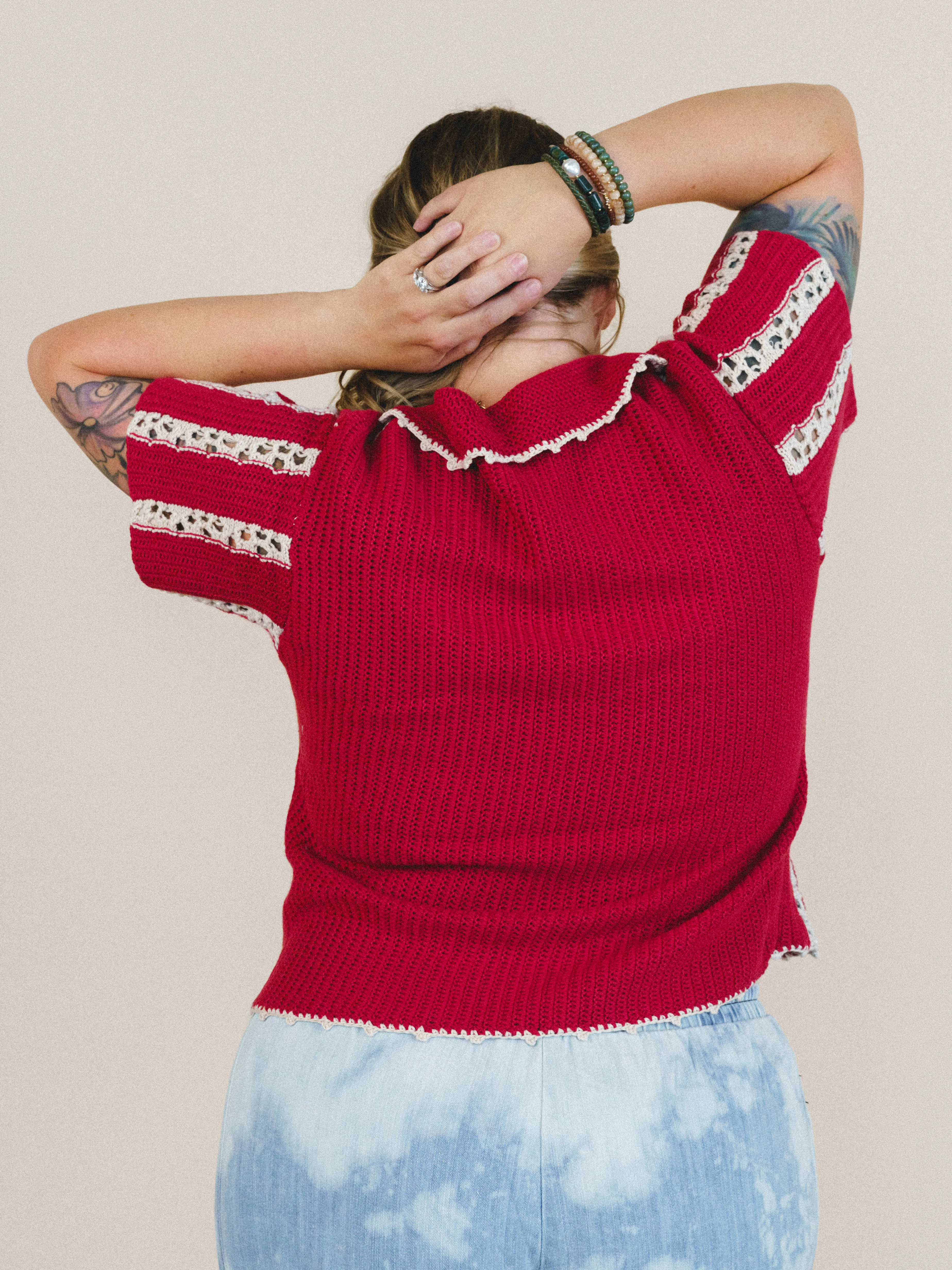 Spring Fling Top - Red sold by Three Bird Nest product image thumbnail 2