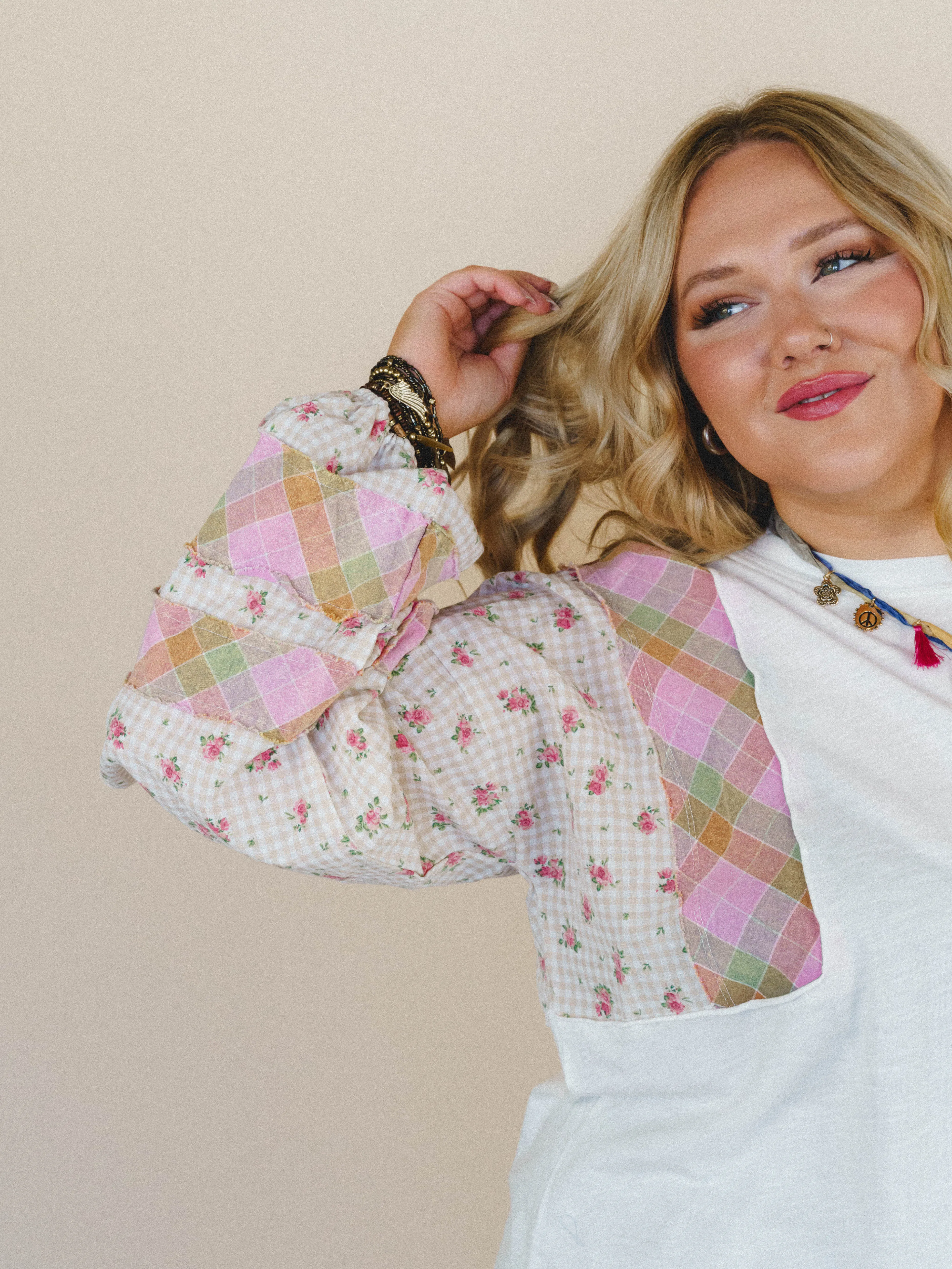 Dovie Blouse - White sold by Three Bird Nest product image thumbnail 4