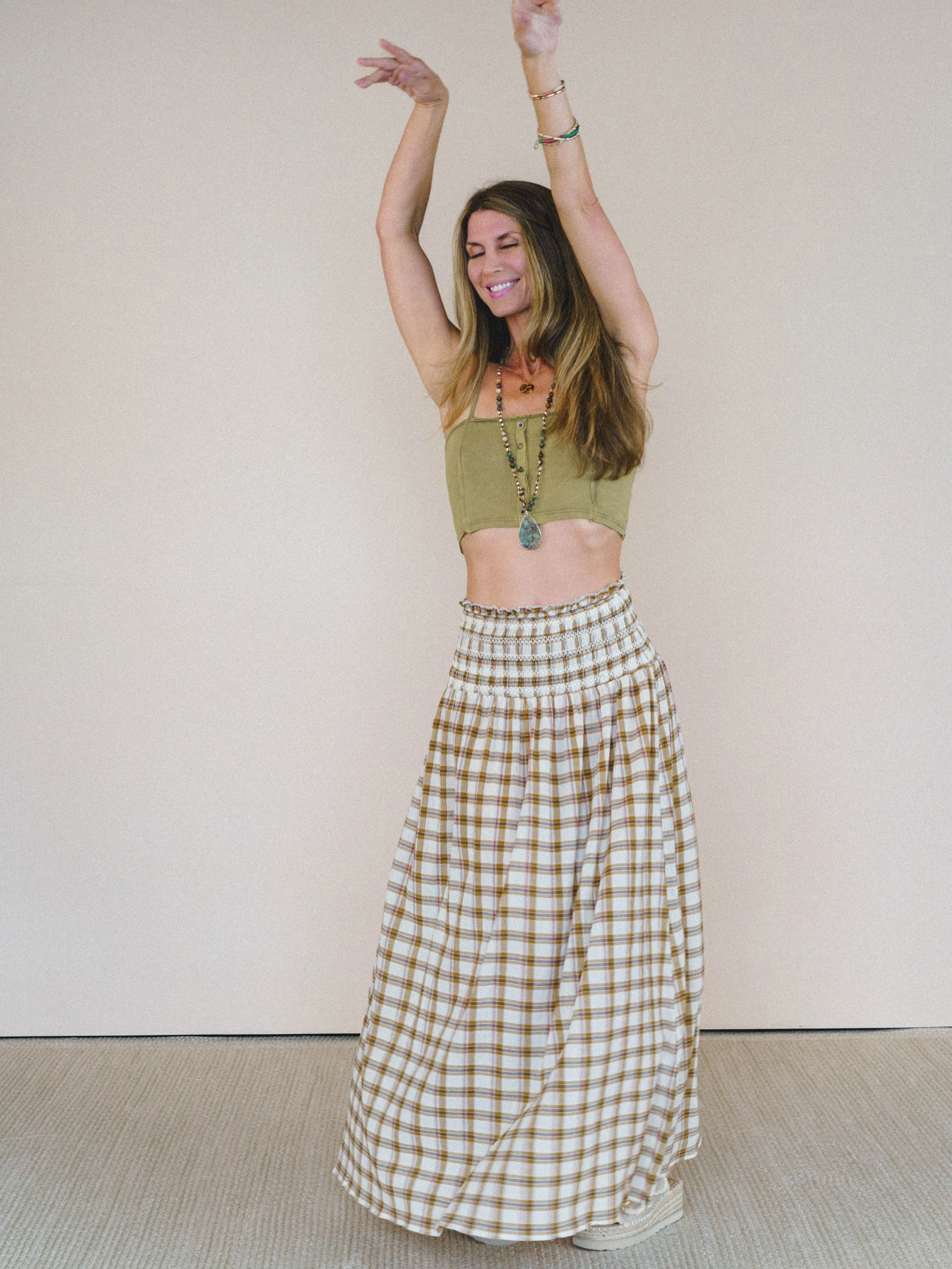 Journey Home Maxi Skirt - Mocha sold by Three Bird Nest product image thumbnail 3