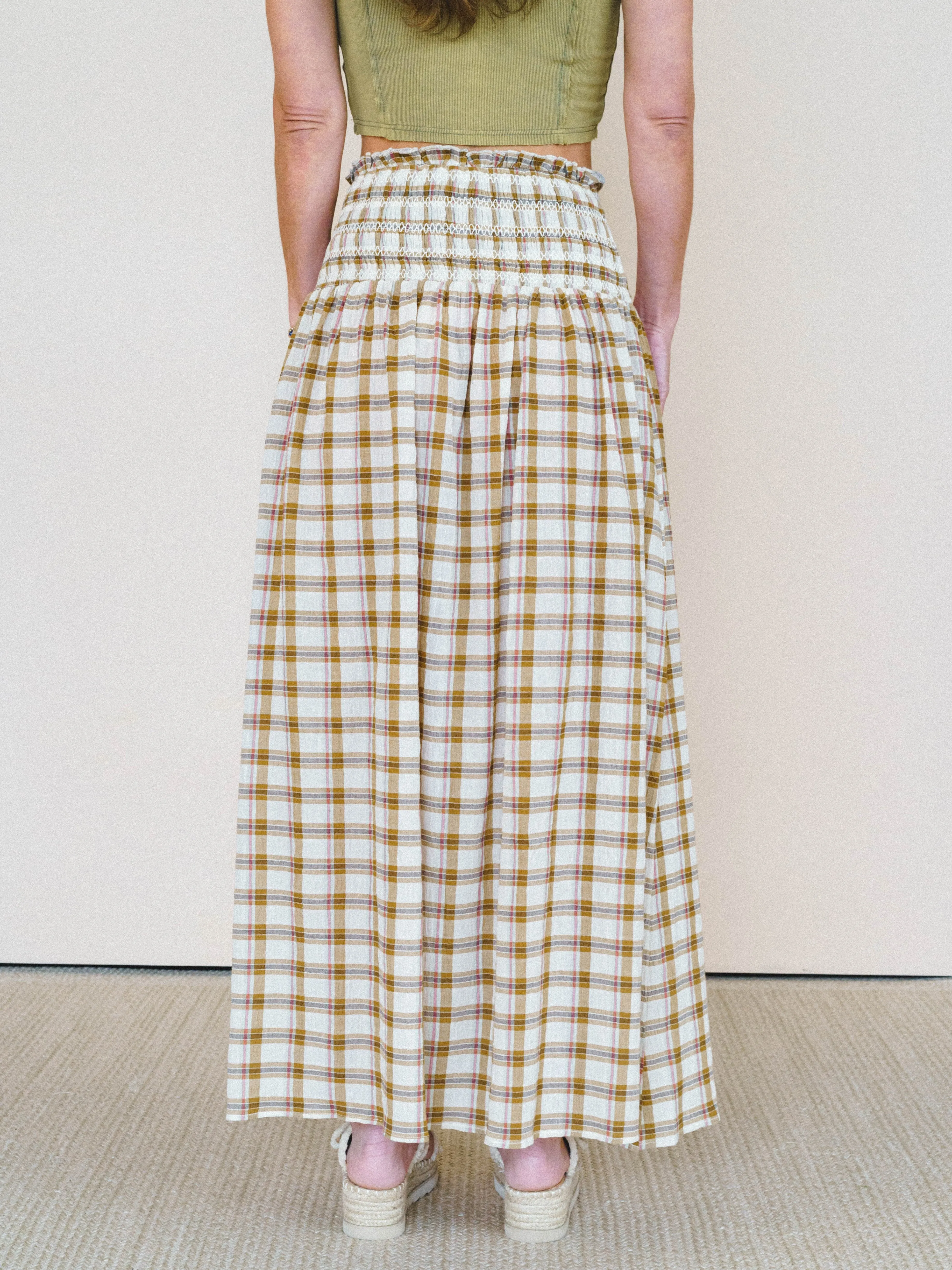 Journey Home Maxi Skirt - Mocha sold by Three Bird Nest product image thumbnail 2