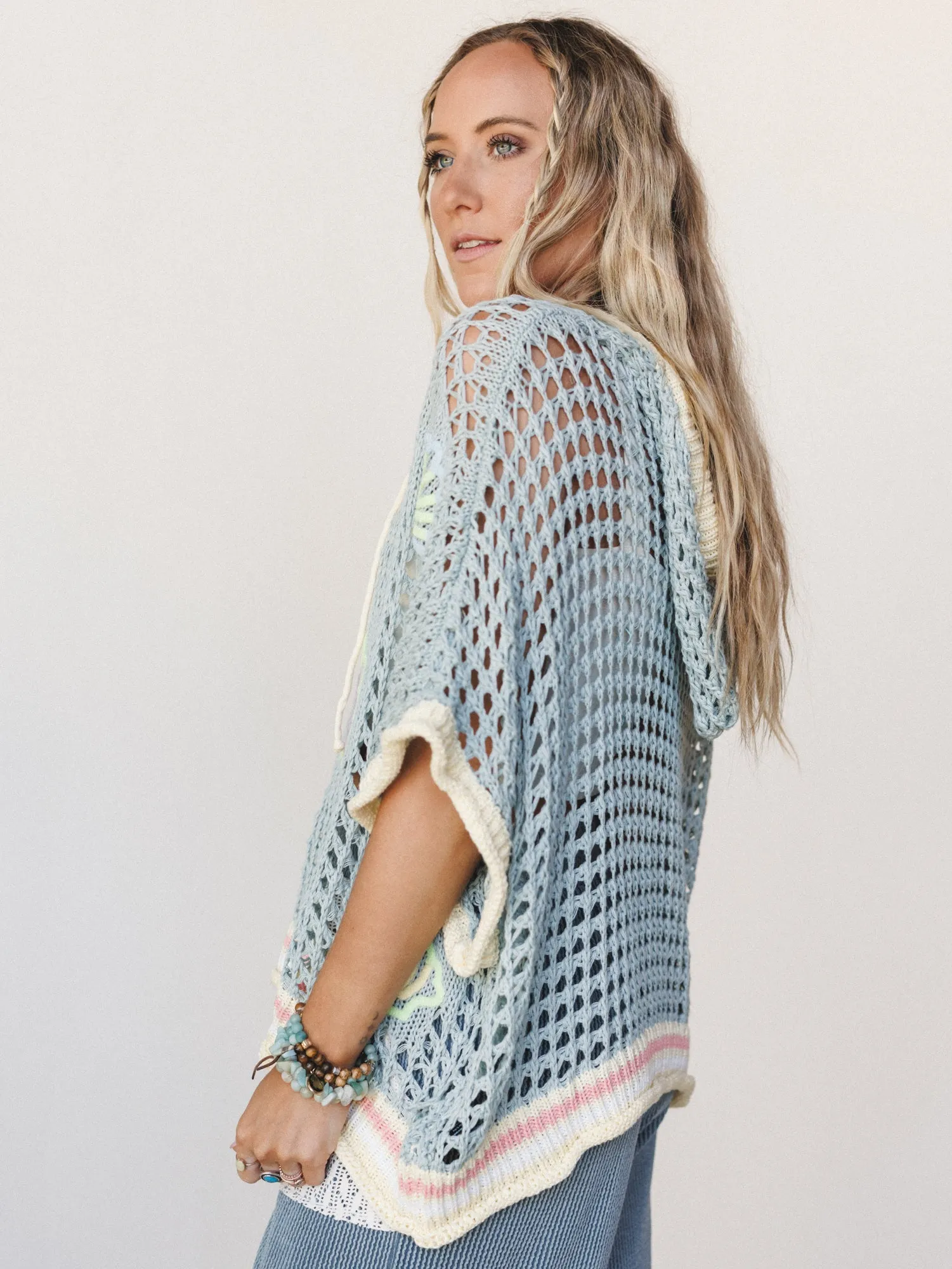 Seaside Trove Top - Seafoam Banana sold by Three Bird Nest product image thumbnail 4