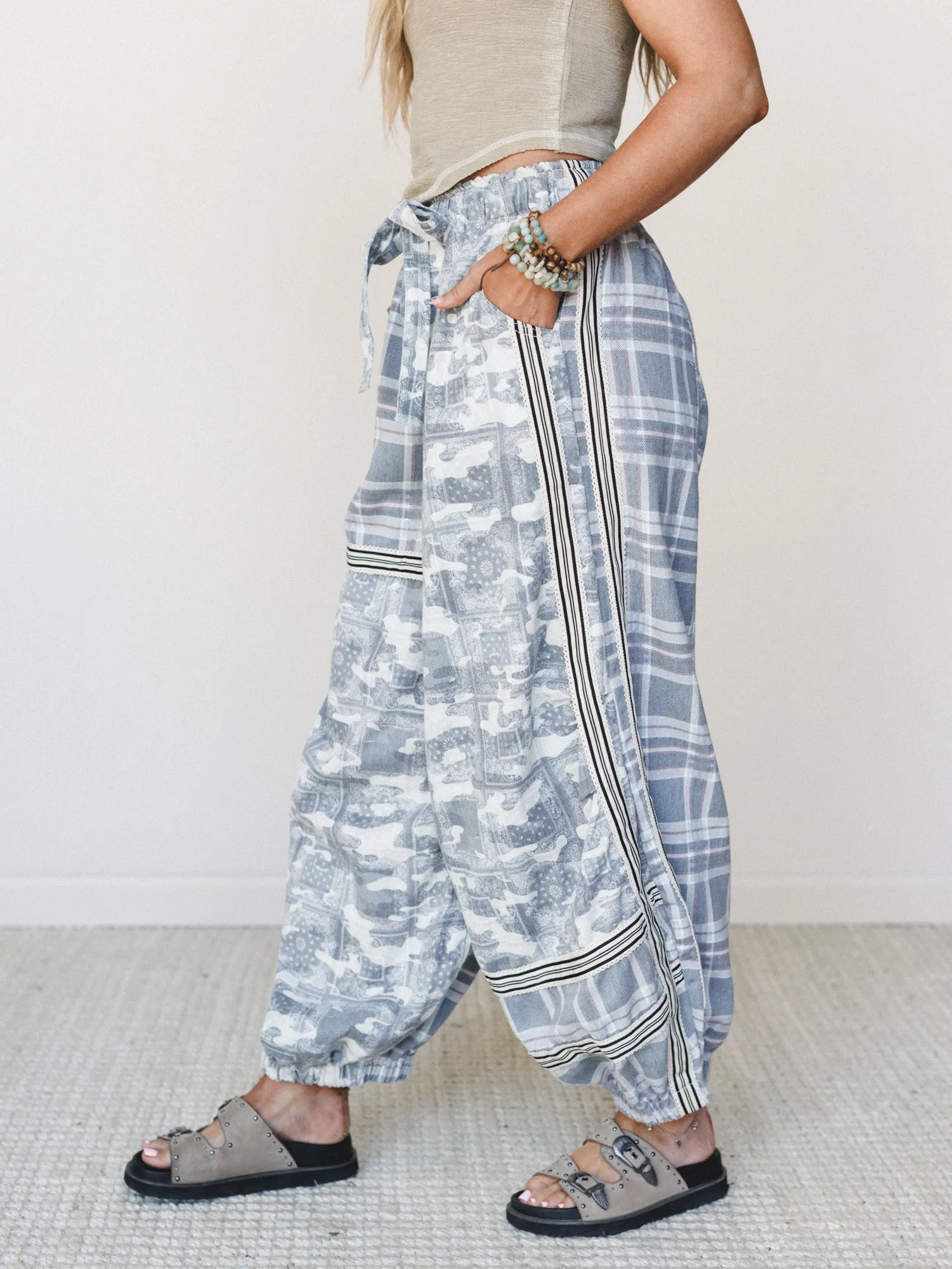 Called in the Wild Pants - Black Camo sold by Three Bird Nest product image thumbnail 5