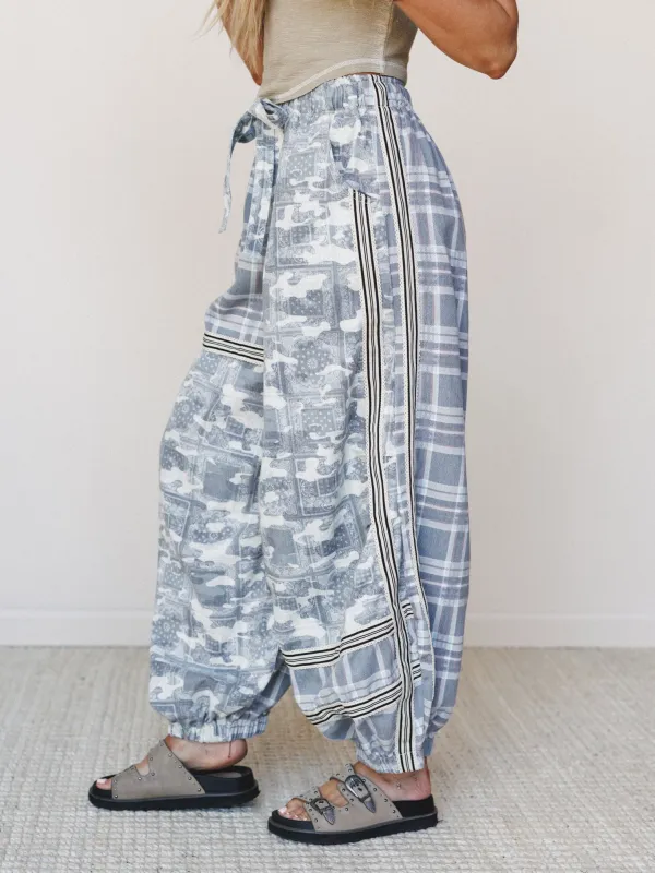 Called in the Wild Pants - Black Camo made by Three Bird Nest