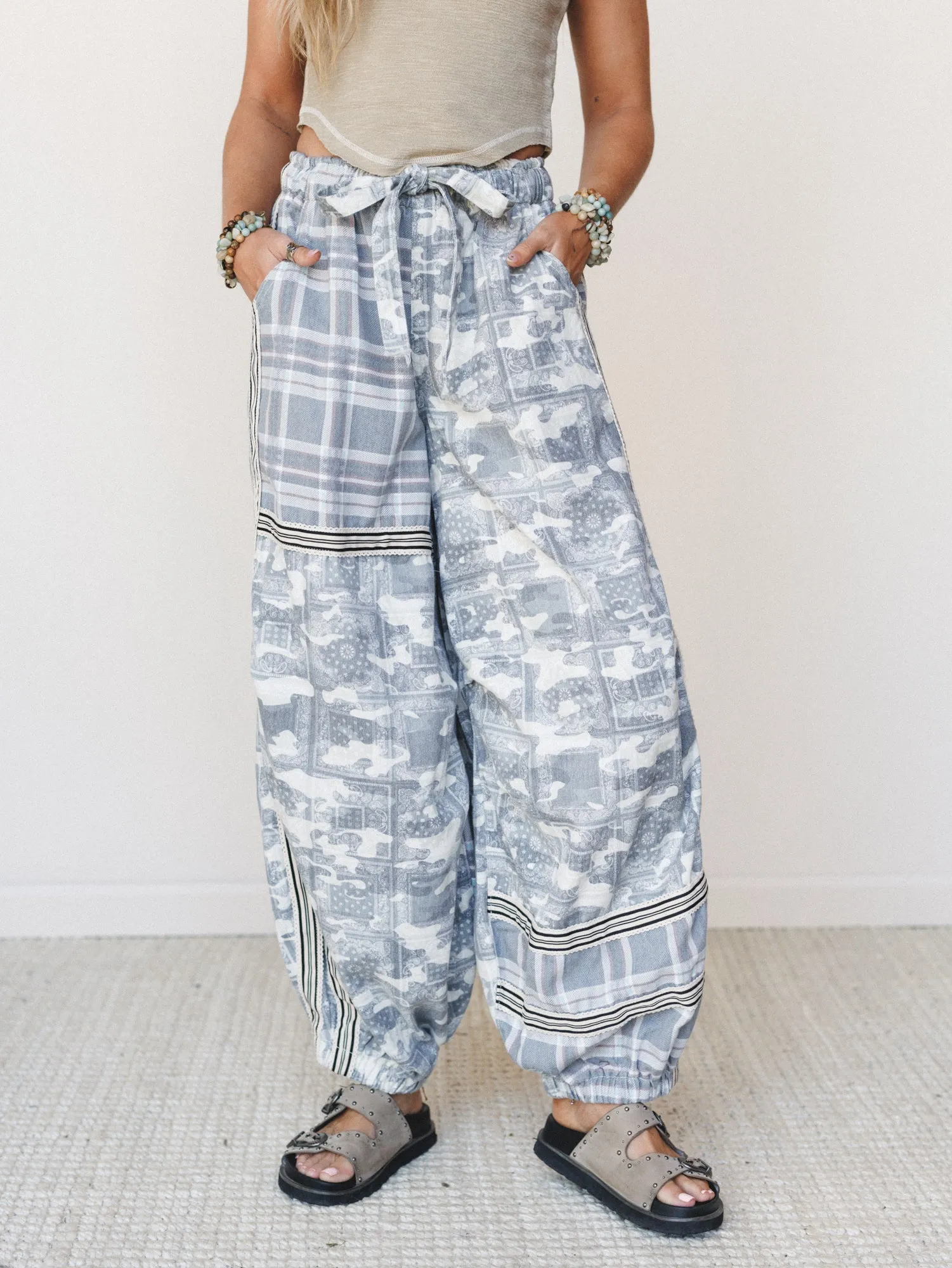Called in the Wild Pants - Black Camo sold by Three Bird Nest product image thumbnail 2